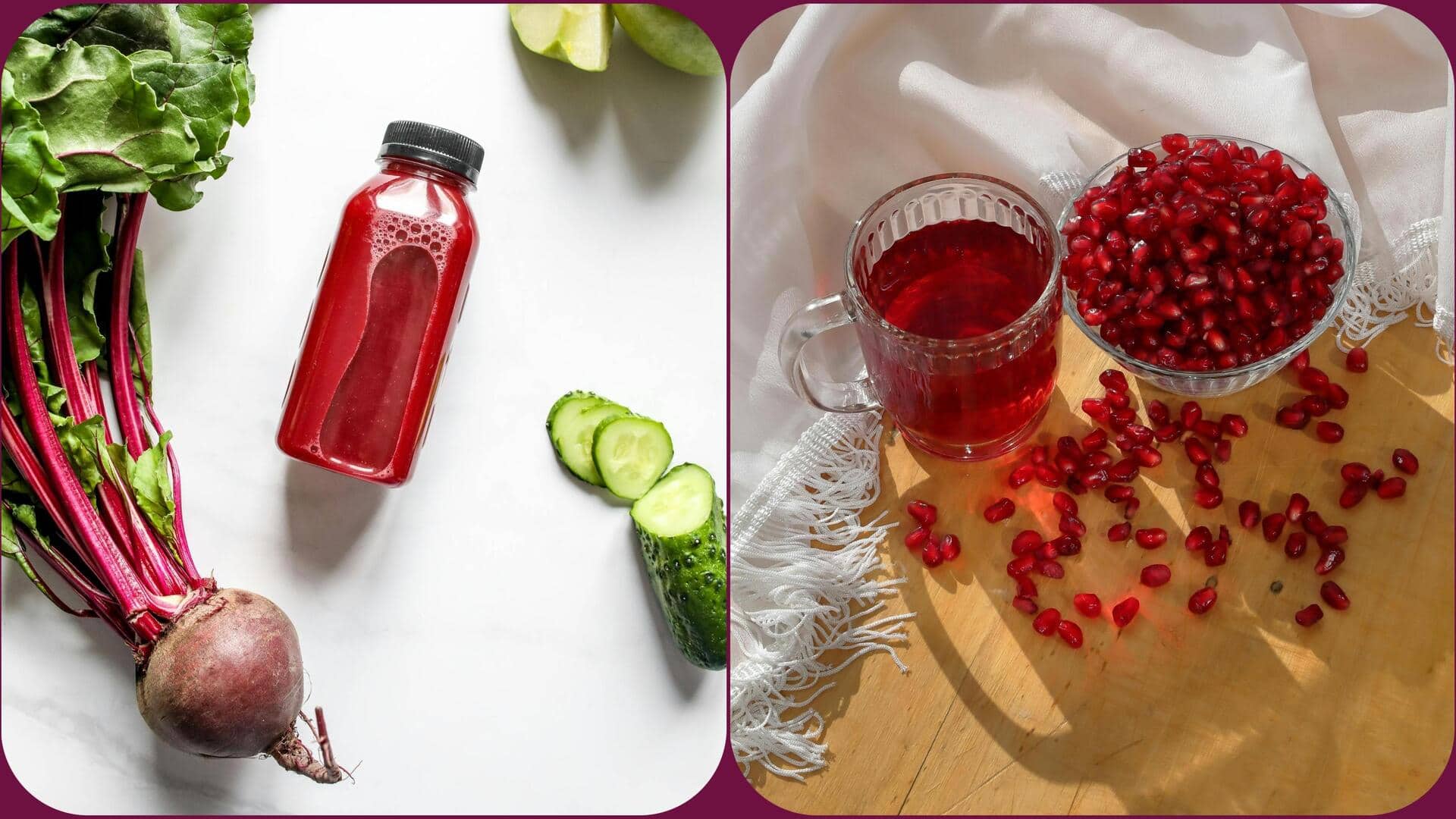 चुकंदर जूस बनाम अनार का जूस: किसका सेवन ब्लड प्रेशर को नियंत्रित करने में है सहायक?