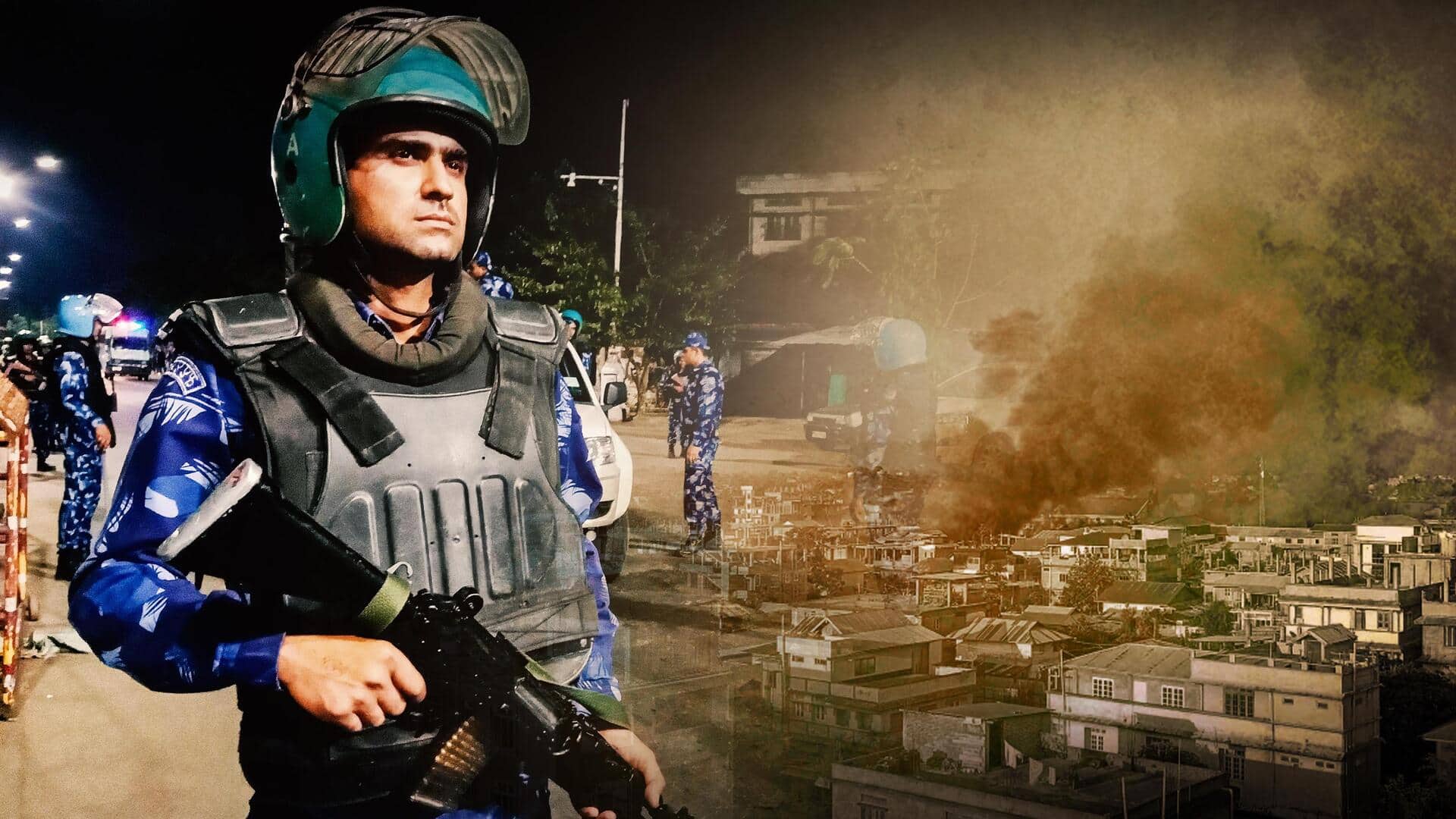 मणिपुर: भीड़ का पुलिस मुख्यालय पर हमला, 3 BSF जवान घायल; मुख्यमंत्री के खिलाफ मार्च निकला