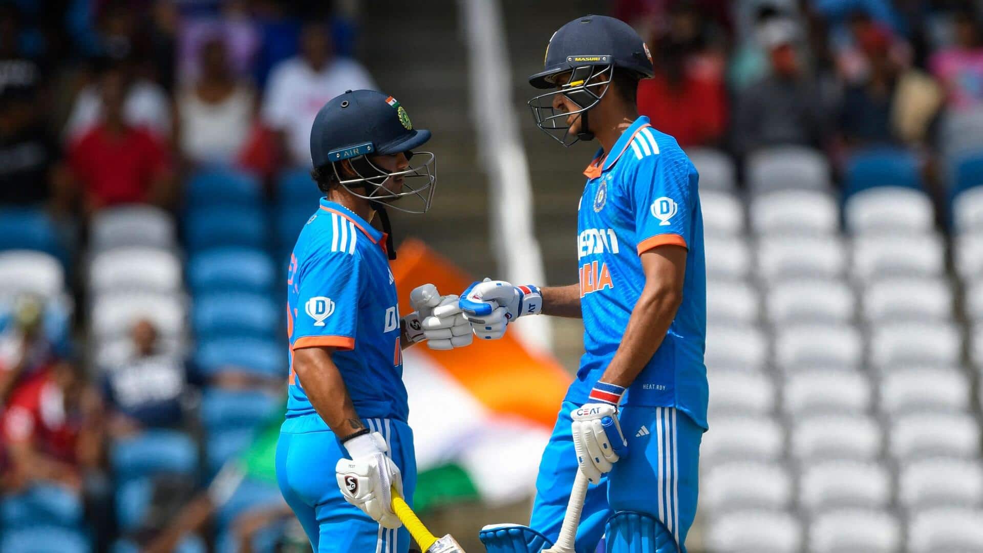 वेस्टइंडीज बनाम भारत, तीसरा वनडे: शुभमन गिल ने बनाए 85 रन, जानिए उनके आंकड़े 