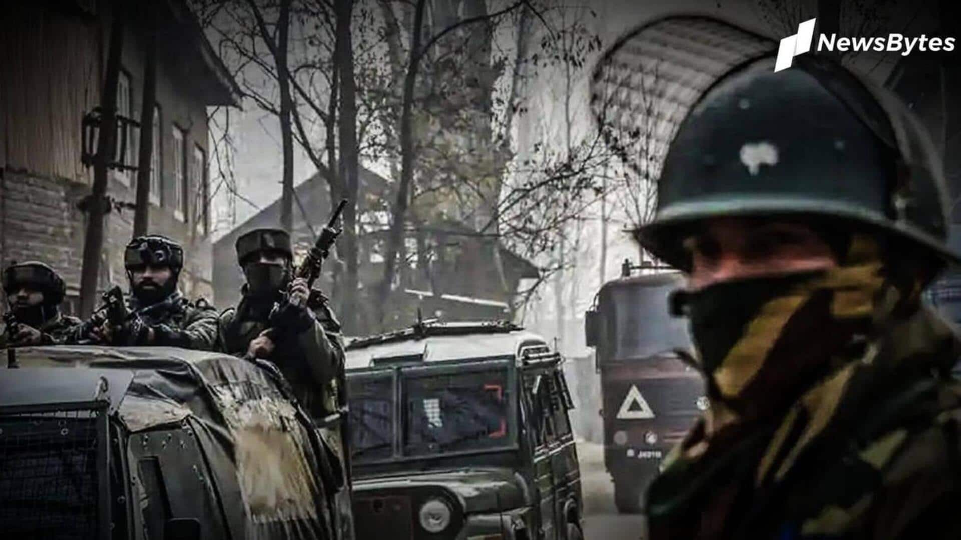 जम्मू-कश्मीर: बांदीपोरा में आतंकियों और सुरक्षा बलों के बीच मुठभेड़, 2 जवान घायल