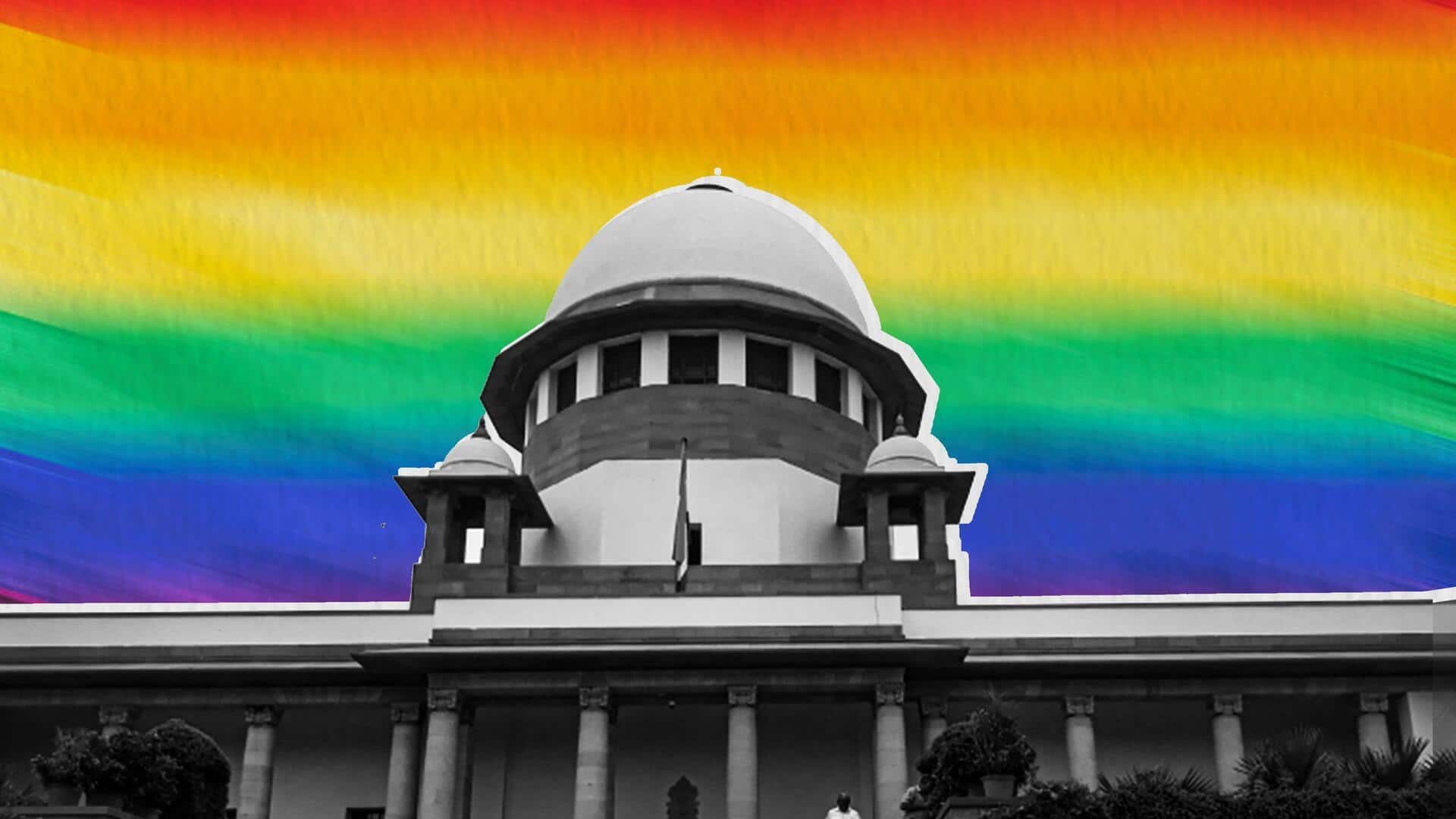 सुप्रीम कोर्ट ने समलैंगिक विवाह को मान्यता देने से संबंधित याचिकाओं को संवैधानिक पीठ को भेजा