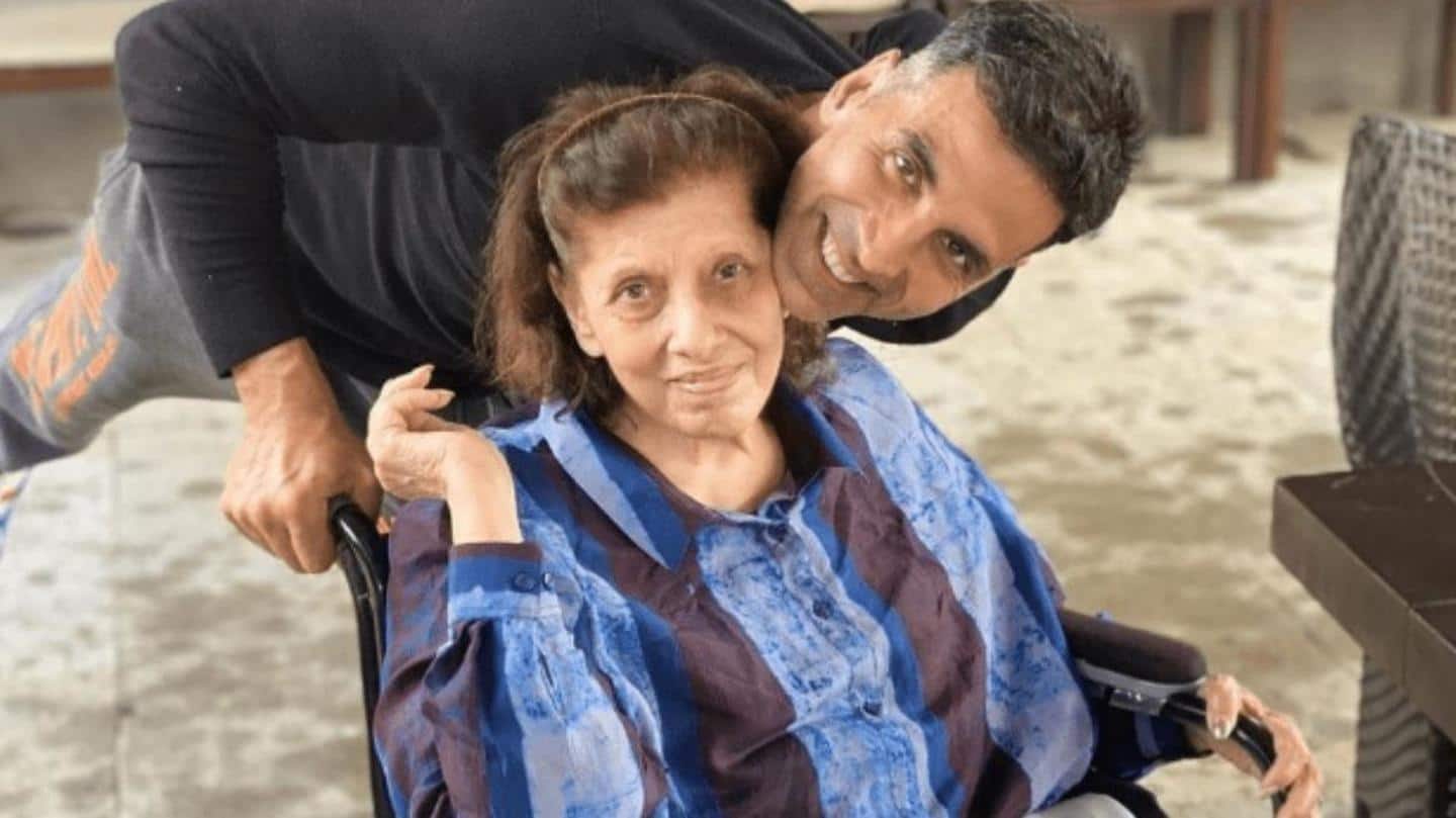 अक्षय कुमार की मां अरुणा भाटिया का निधन, अस्पताल में थीं भर्ती