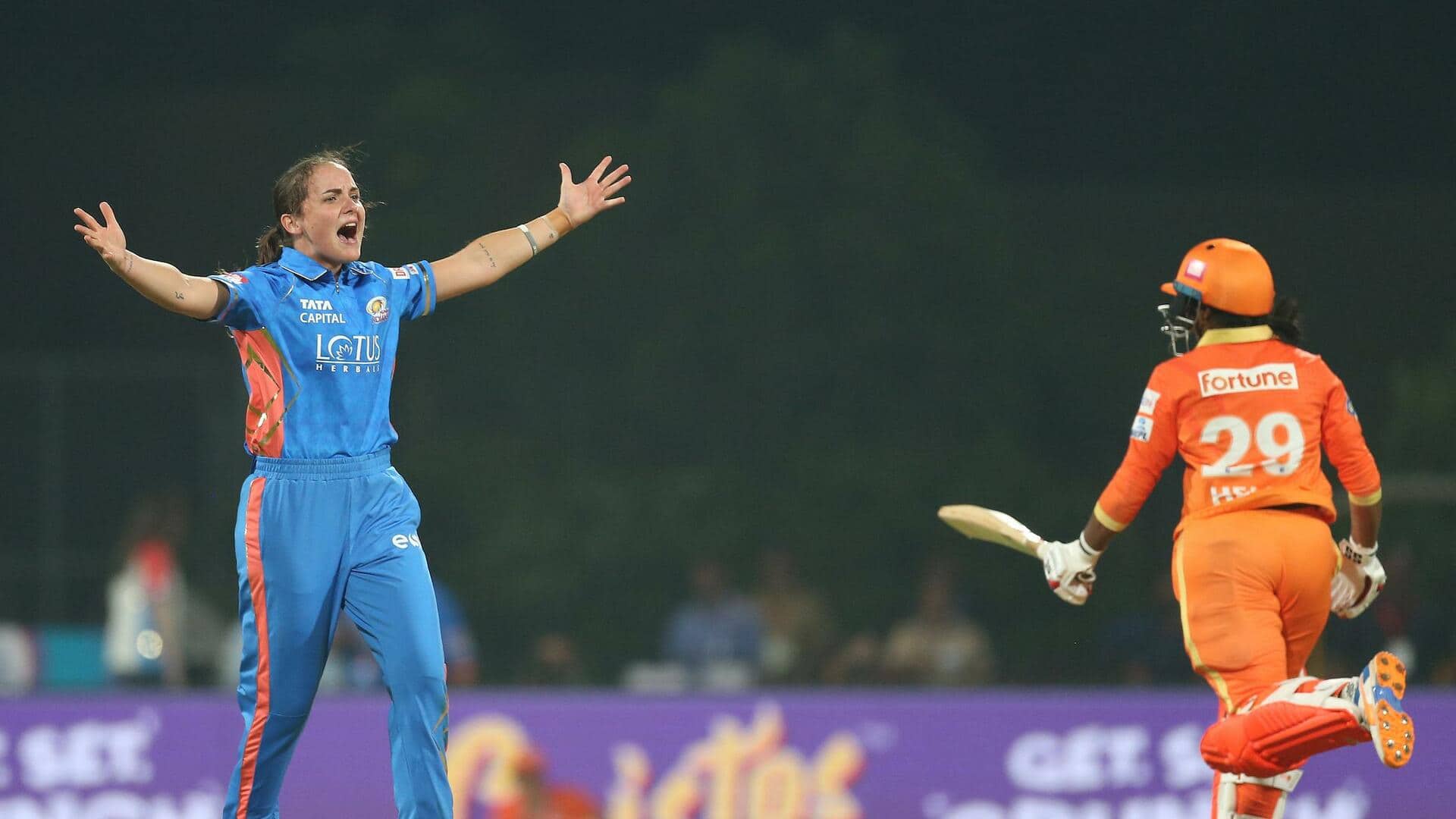 WPL 2023: मुंबई इंडियंस ने गुजरात जायंट्स को 143 रनों से हराया, जानिए आंकड़े 