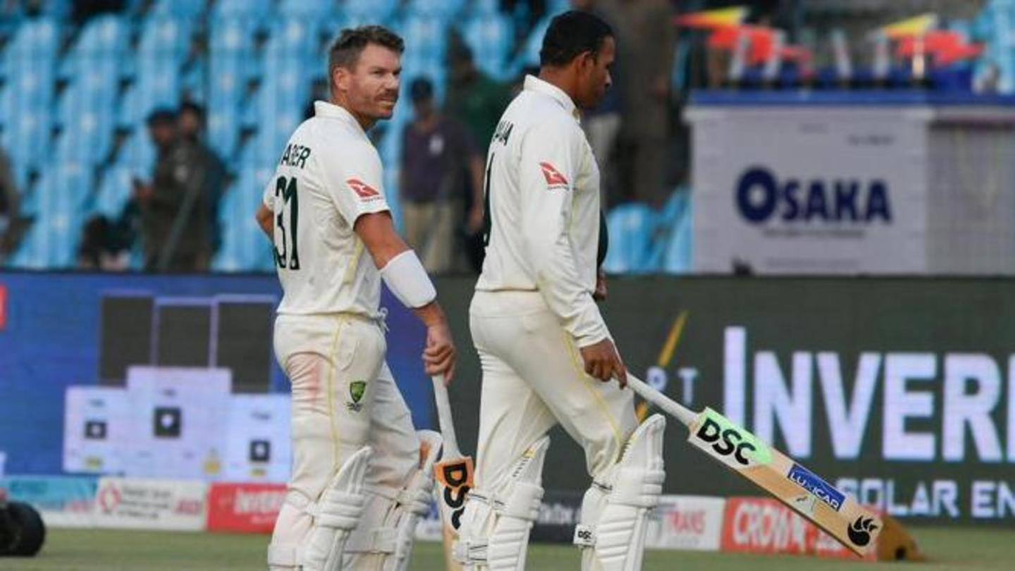पाकिस्तान बनाम ऑस्ट्रेलिया, तीसरा टेस्ट: चौथे दिन ख्वाजा ने लगाया शानदार शतक,  रोचक हुआ टेस्ट