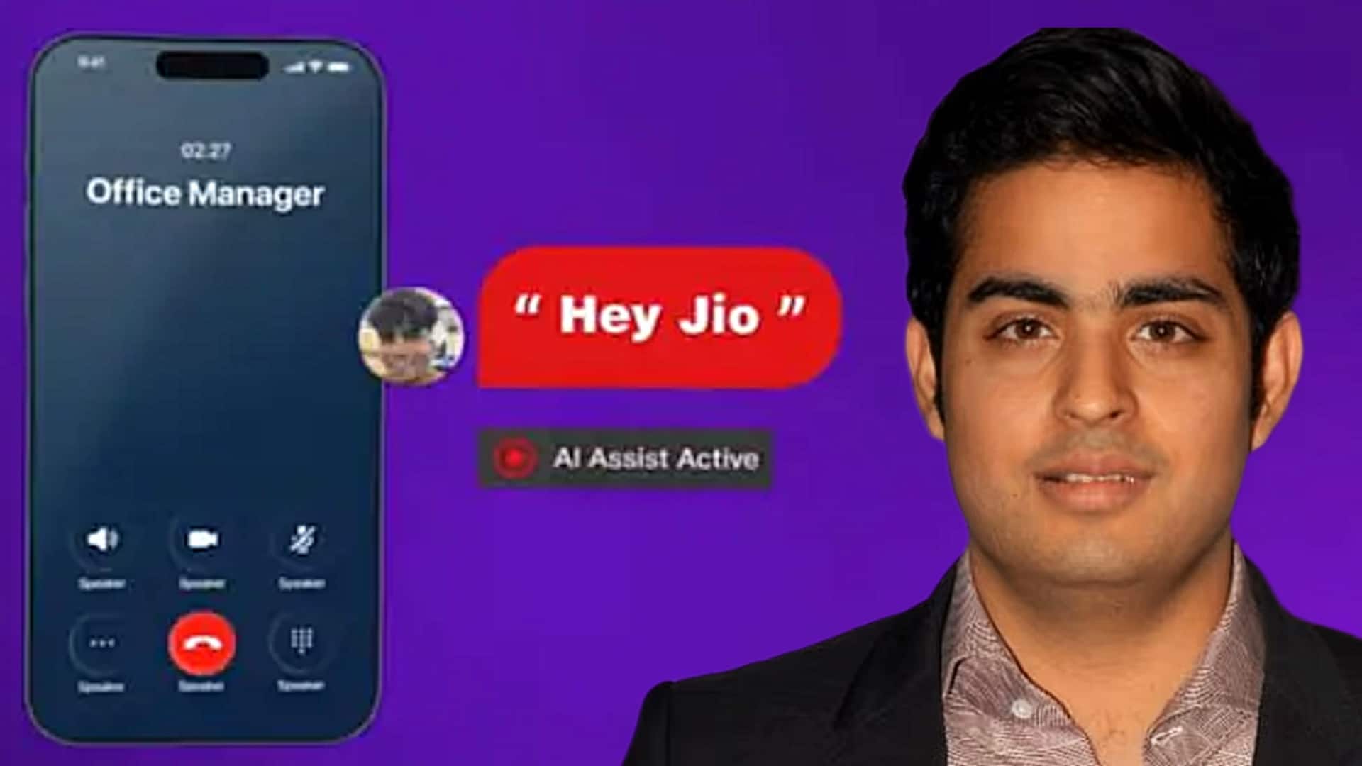 जियो फोन पर बातचीत के दौरान AI कॉल एजेंट की मिलेगी सुविधा, 'हे जियो' से चलेगा