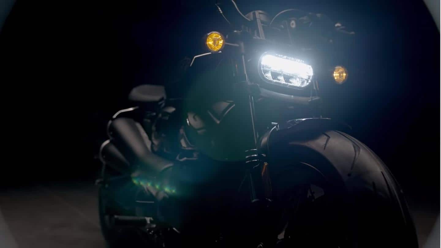 हार्ले डेविडसन की नई मैक्स मोटर बाइक का टीजर जारी, 12 अप्रैल को उठेगा पर्दा