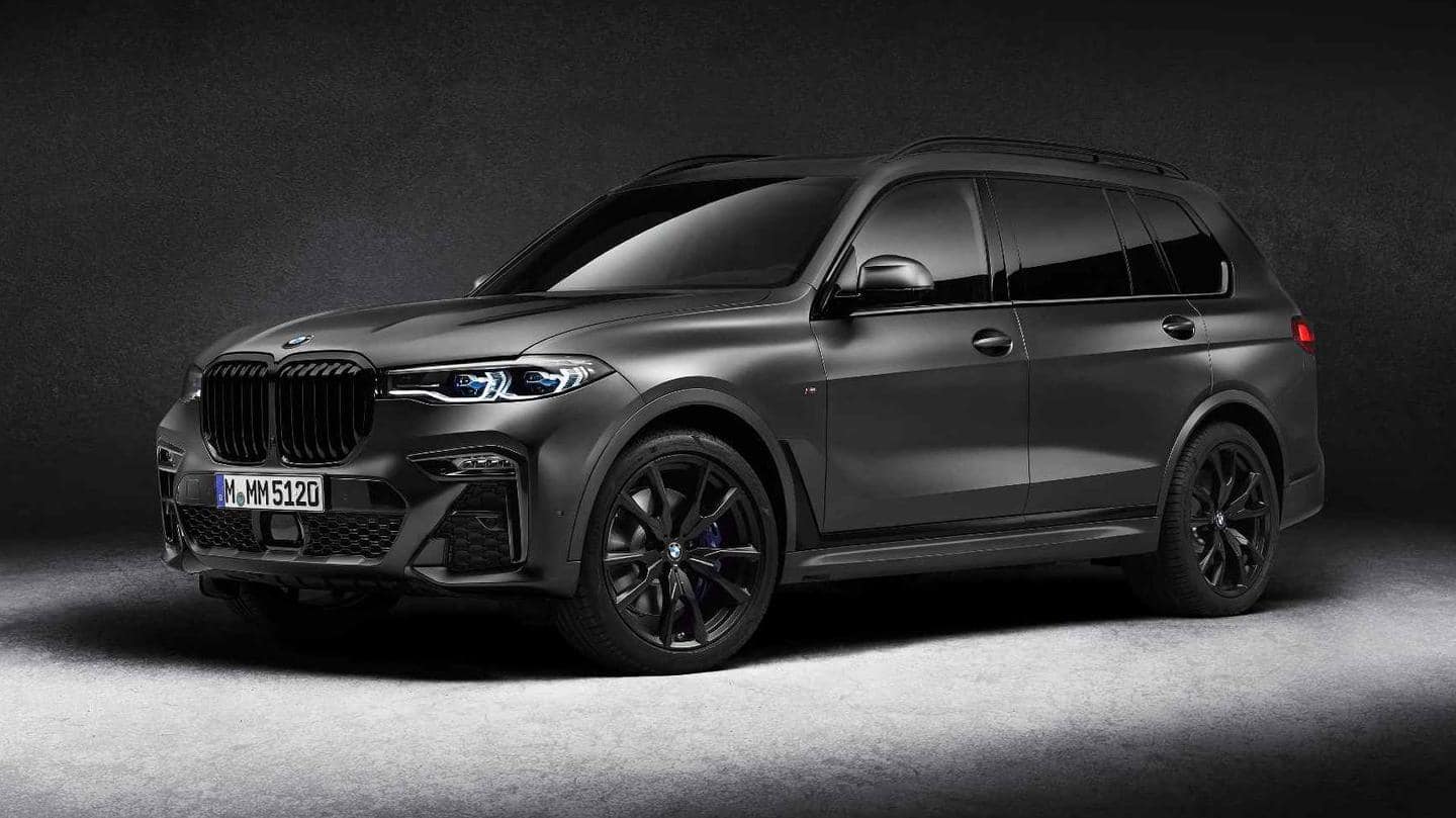 भारत में लॉन्च हुई BMW X7 M50d डार्क शैडो, दो करोड़ से अधिक है कीमत