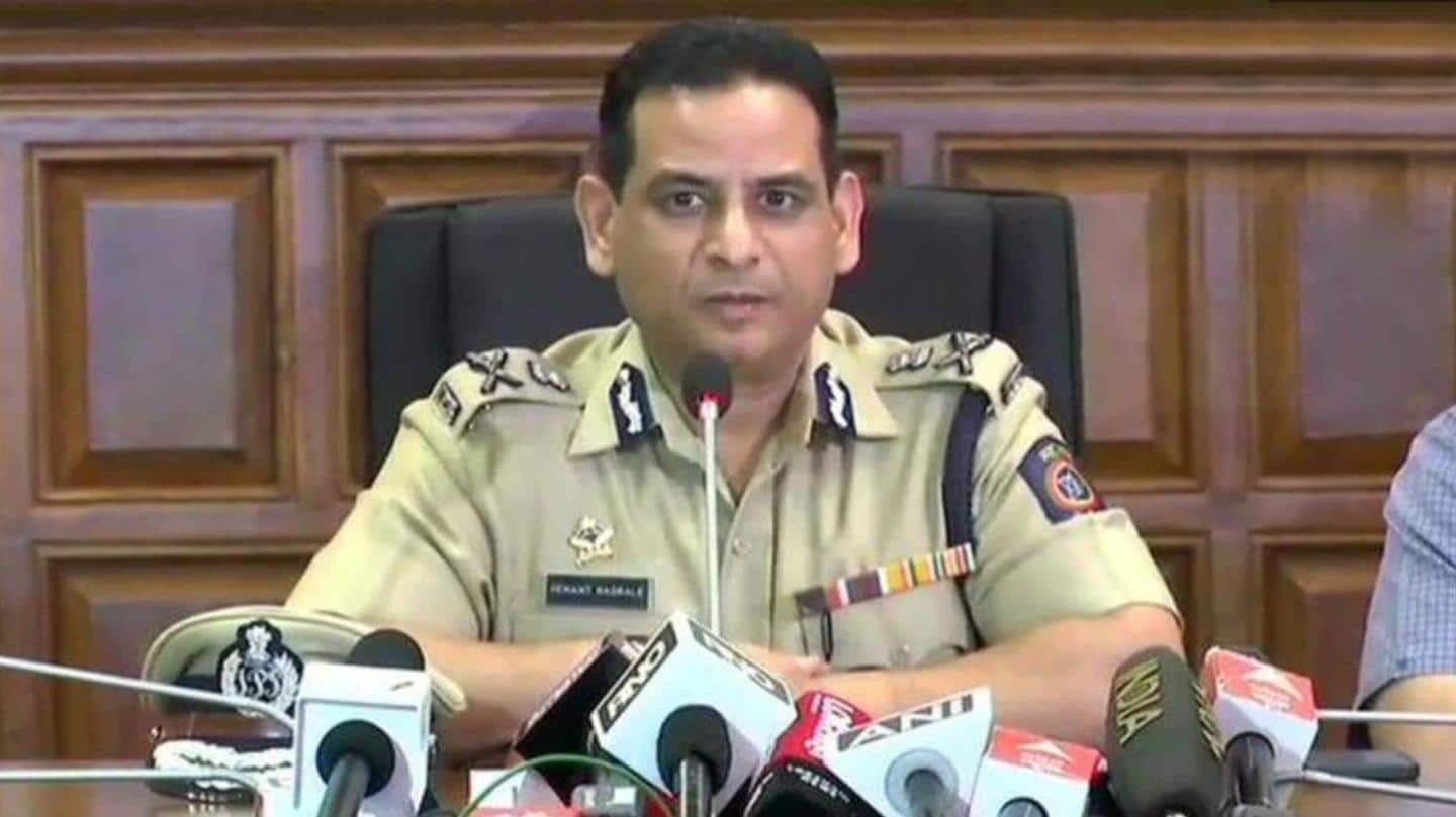 मुंबई के पुलिस आयुक्त हेमंत ने जारी किया बयान मुंबई के पुलिस आयुक्त हेमंत ने जारी किया बयान