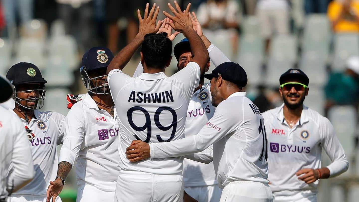 मुंबई टेस्ट: 62 के स्कोर पर सिमटी न्यूजीलैंड की पहली पारी, मजबूत स्थिति में भारत