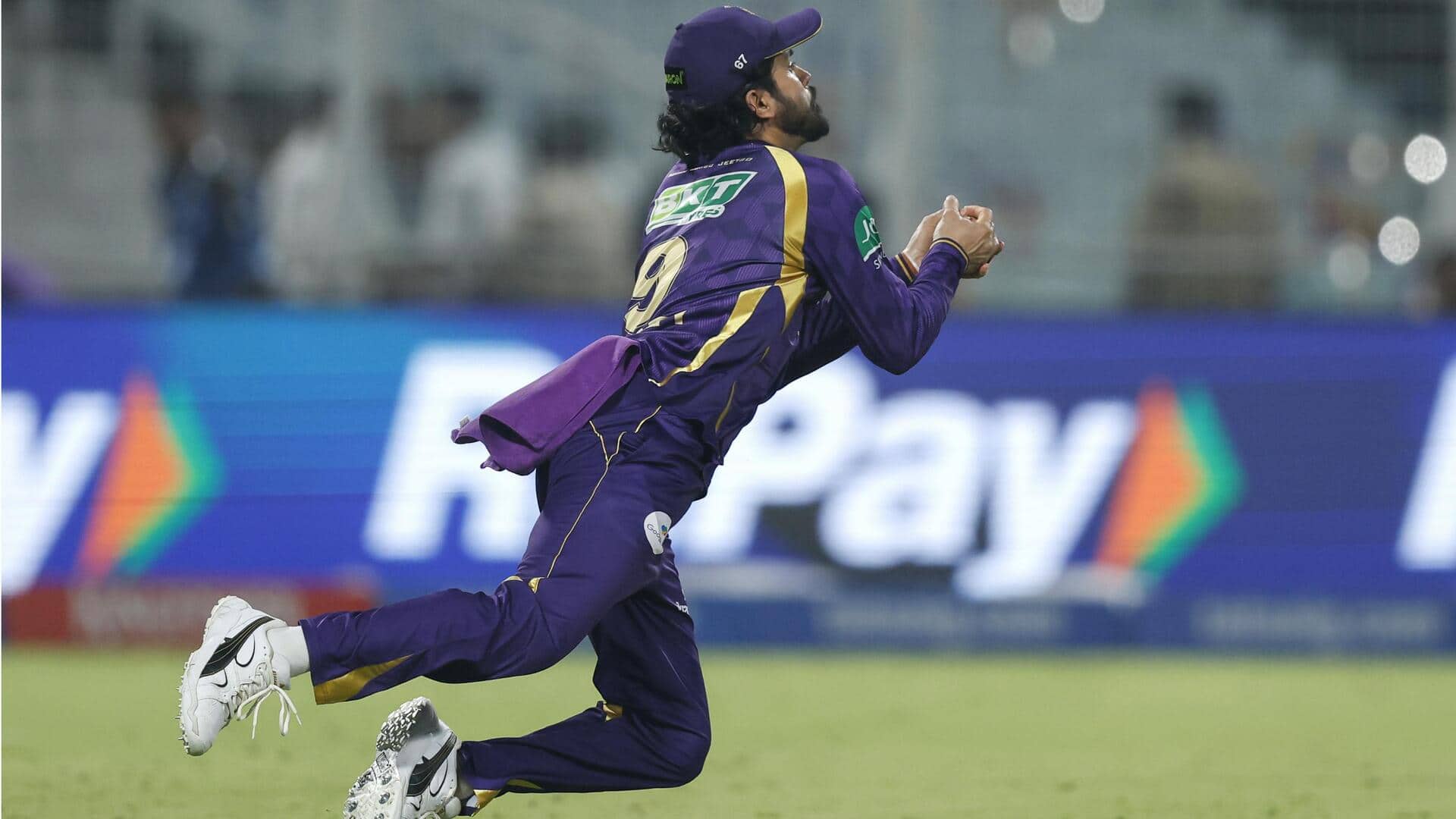 IPL 2026: मनीष पांडे ने पकड़ा रयान रिकेल्टन का शानदार कैच, देखें वीडियो