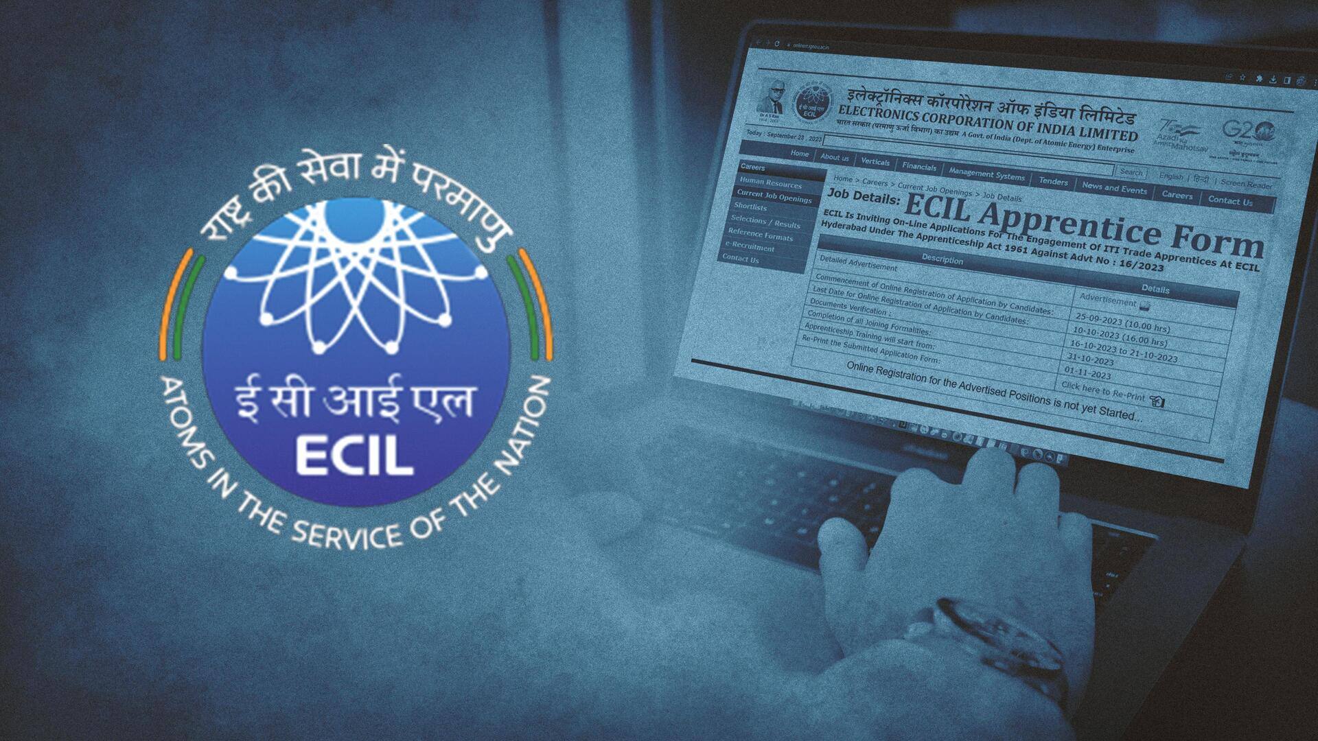 ECIL में 484 पदों पर निकली भर्ती, 25 सितंबर से करें आवेदन