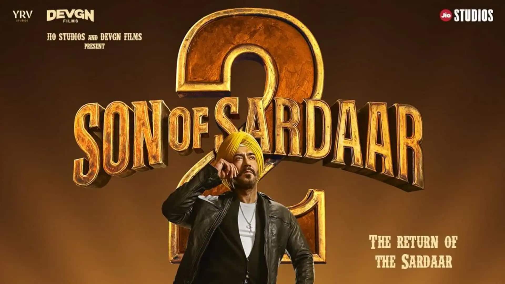 अजय देवगन की 'सन ऑफ सरदार 2' का रास्ता साफ, 'परम सुंदरी' ने पीछे खींचे हाथ अजय देवगन की 'सन ऑफ सरदार 2' का रास्ता साफ, 'परम सुंदरी' ने पीछे खींचे हाथ