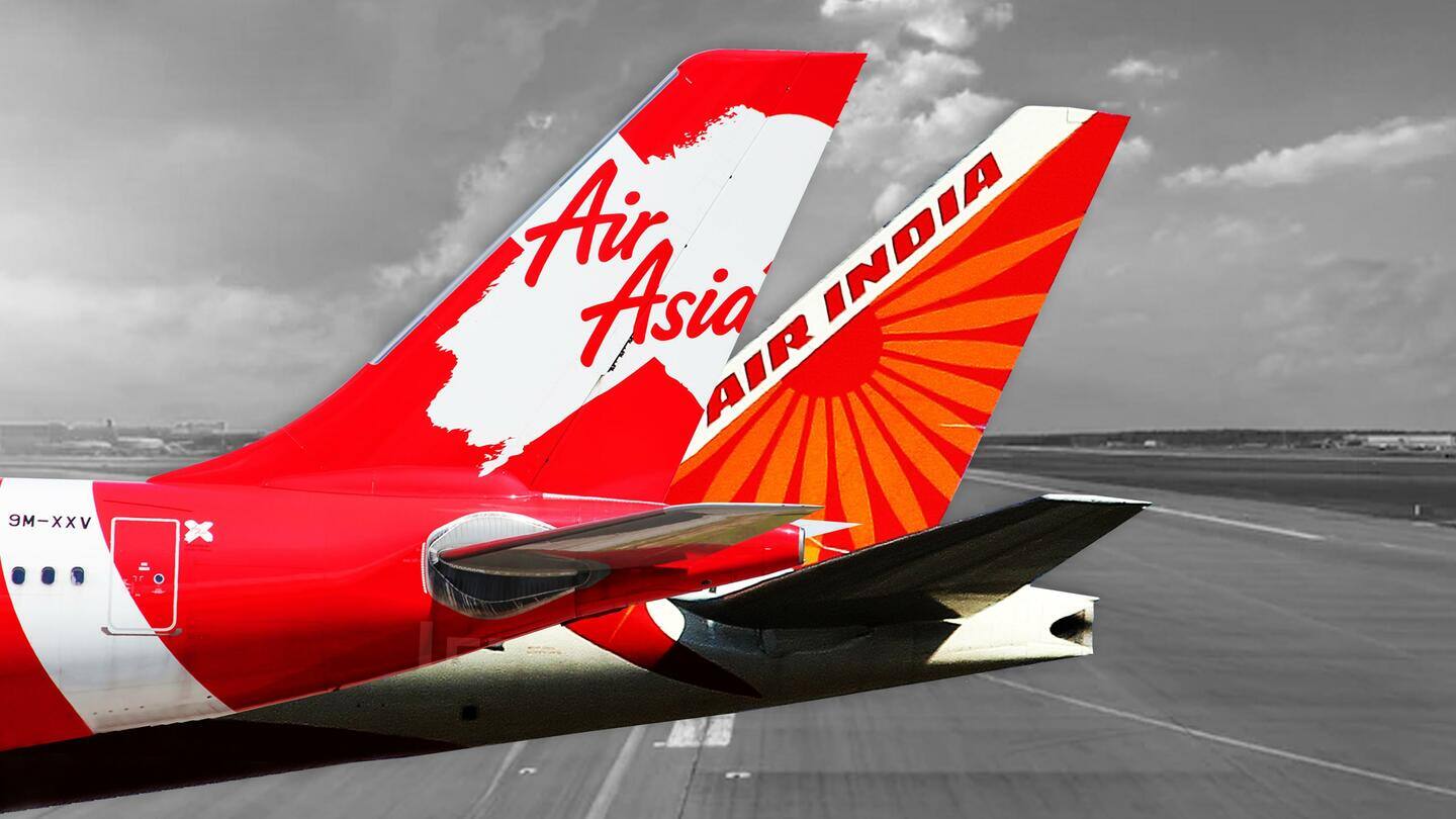 एयरएशिया इंडिया का अधिग्रहण करना चाहती है एयर इंडिया, CCI से मांगी मंजूरी
