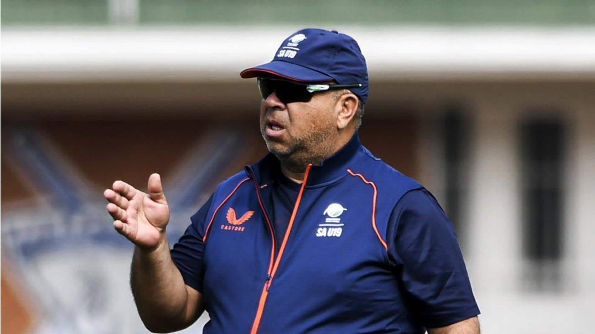 दक्षिण अफ्रीका के कोच का विवादित बयान, बोले- चाहता था भारत घुटनों पर रेंगें