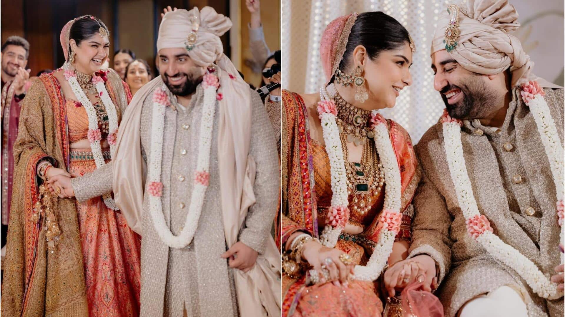 राेहन ठक्कर के साथ शादी के बंधन में बंधी अंशुला कपूर, सामने आईं बेहद प्यारी तस्वीरें