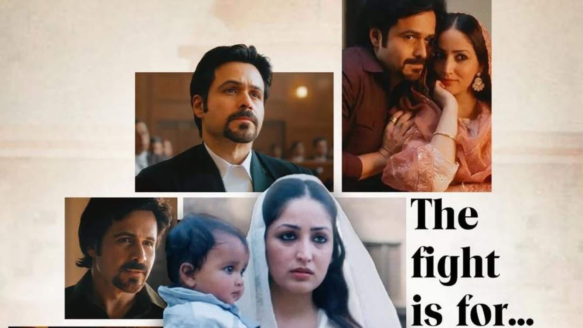 'यामी गौतम-इमरान हाशमी की 'हक' पर विवाद, फिल्म रोकने कोर्ट पहुंचा शाह बानो का परिवार