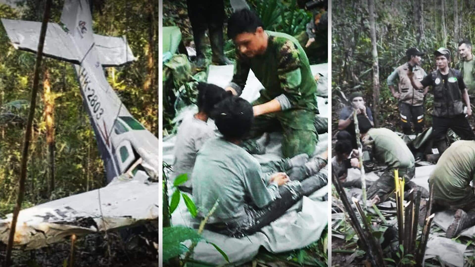 #NewsBytesExplainer: विमान हादसे के बाद अमेजन के जंगलों में 40 दिन तक कैसे जिंदा रहे बच्चे?