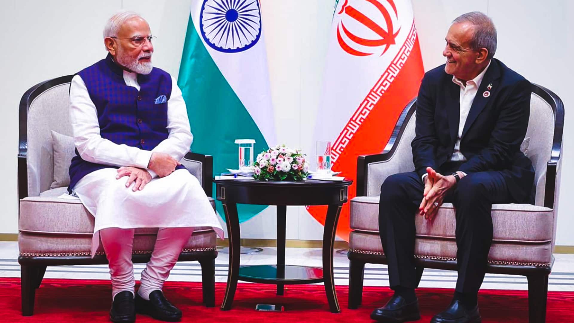 ईरान युद्ध के बीच पहली बार प्रधानमंत्री मोदी और ईरानी राष्ट्रपति पेजेश्कियन की बिश्केक में मुलाकात