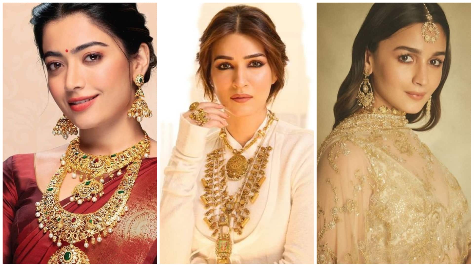 बॉलीवुड सेलिब्रिटी की तरह सबसे खास लुक चाहती हैं? इन तरीकों से पहनें सोने के गहने