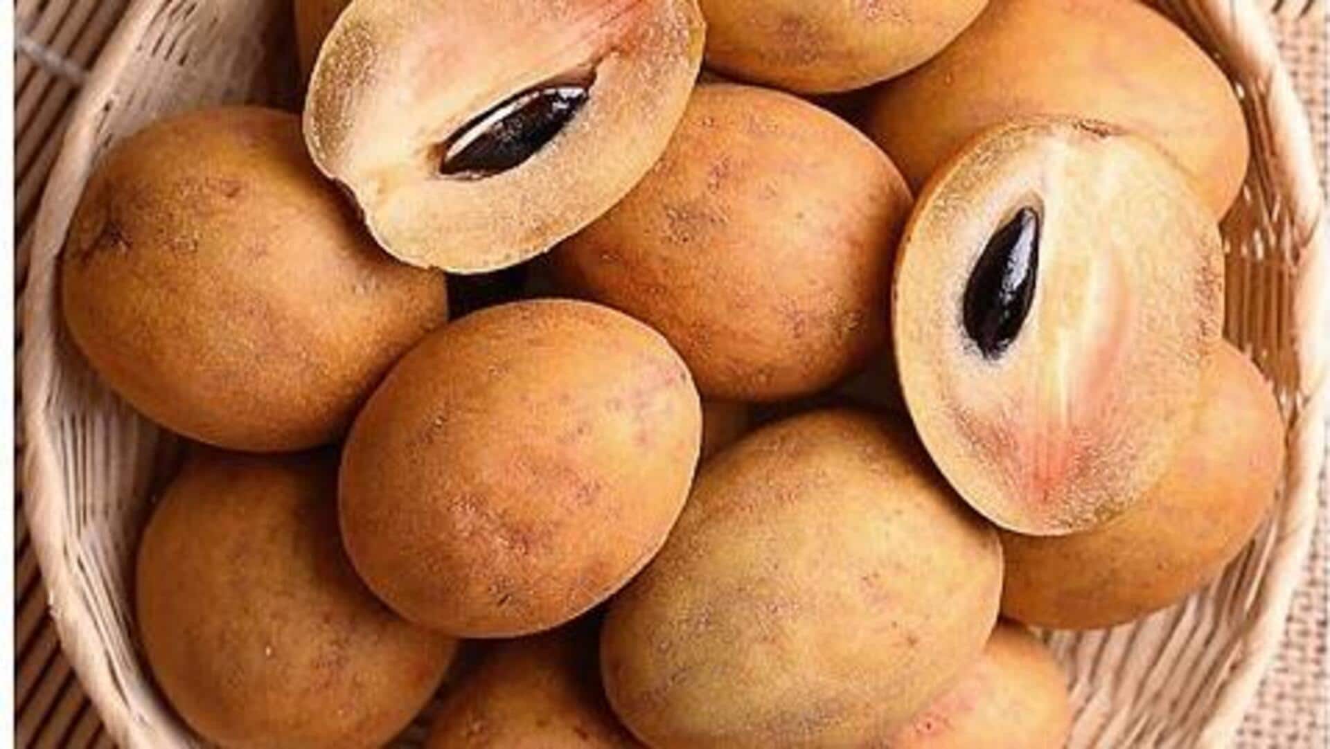 सेहत के लिए लाभदायक है चीकू, जानिए इसके फायदे सेहत के लिए लाभदायक है चीकू, जानिए इसके फायदे