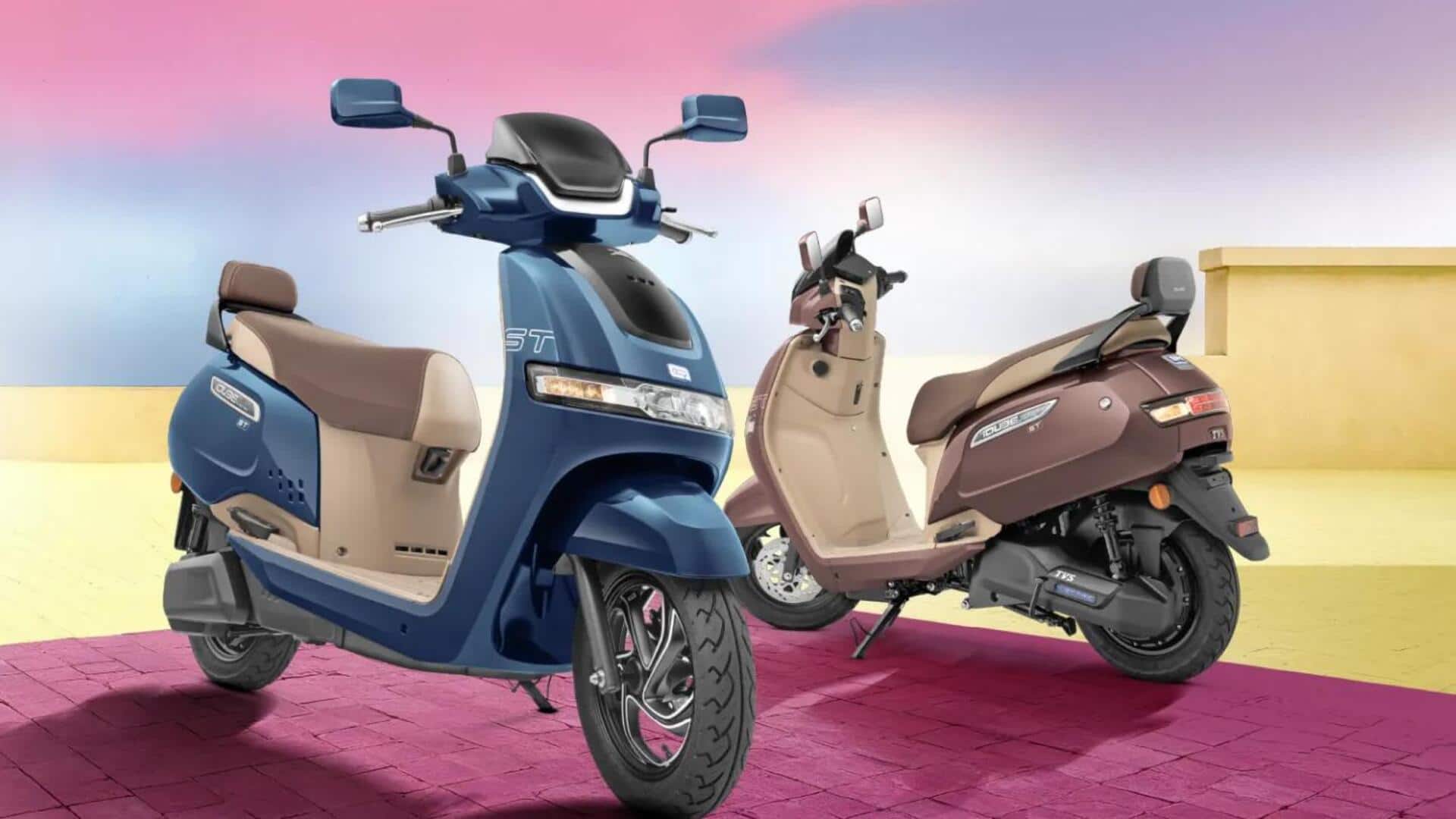 TVS i-क्यूब जून में सबसे ज्यादा बिकने वाला इलेक्ट्रिक स्कूटर, कितने मिले खरीदार? 