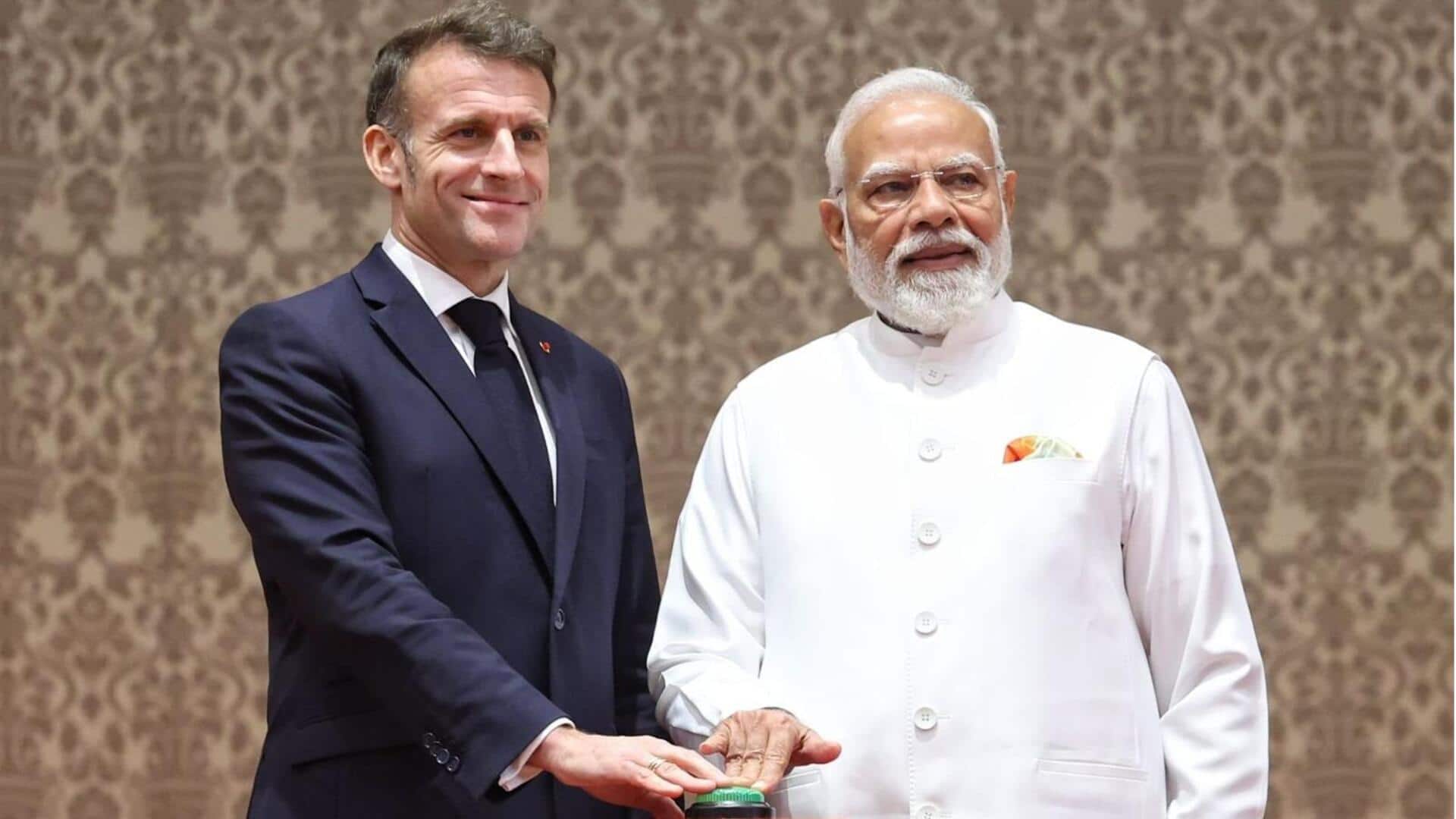 प्रधानमंत्री मोदी ने पश्चिमी एशिया संघर्ष को लेकर फ्रांसीसी राष्ट्रपति इमैनुएल मैंक्रो से बात की