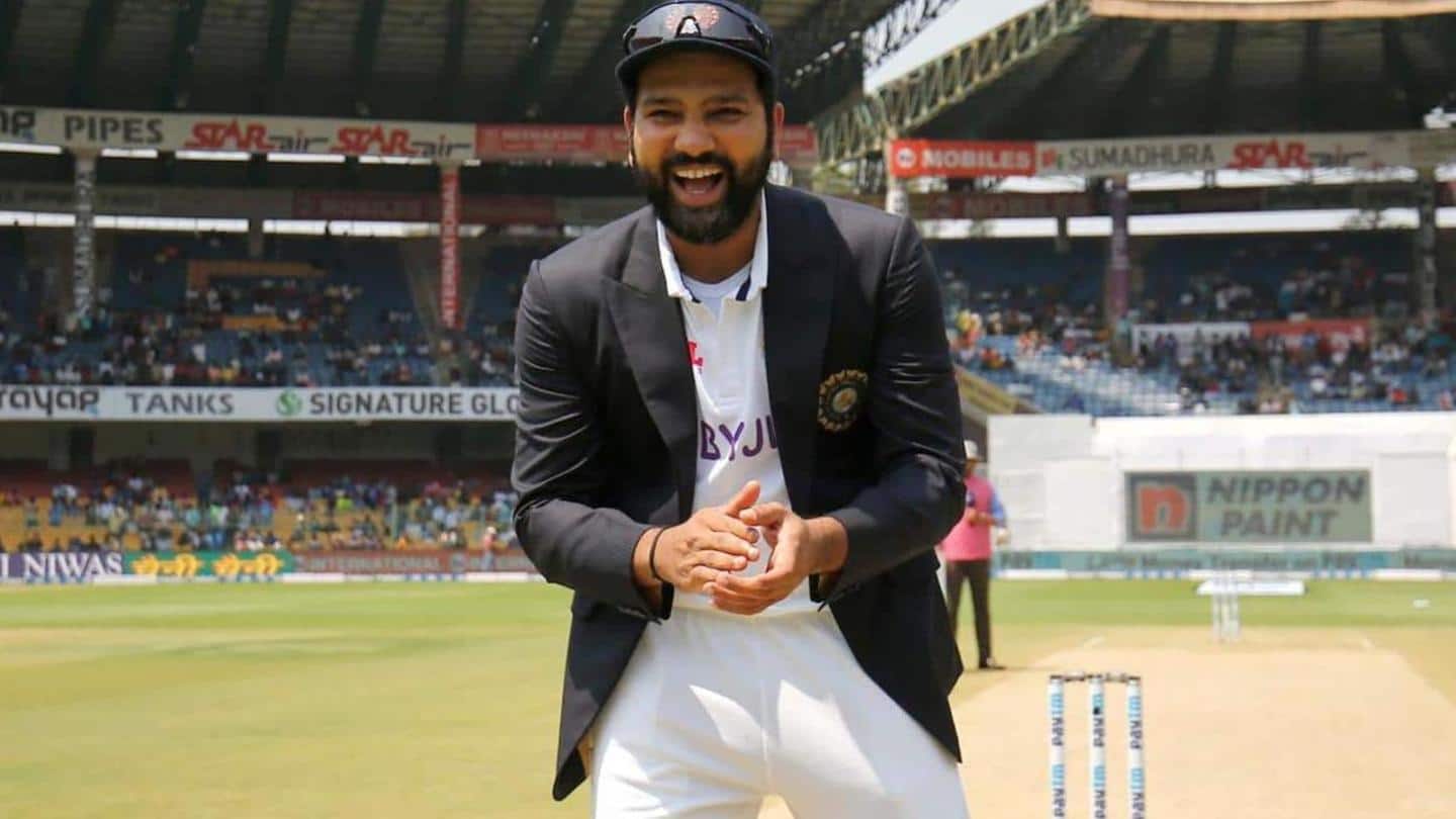 बतौर कप्तान रोहित शर्मा ने जीती अपनी पहली टेस्ट सीरीज, जानिए उनकी कप्तानी के आंकड़े