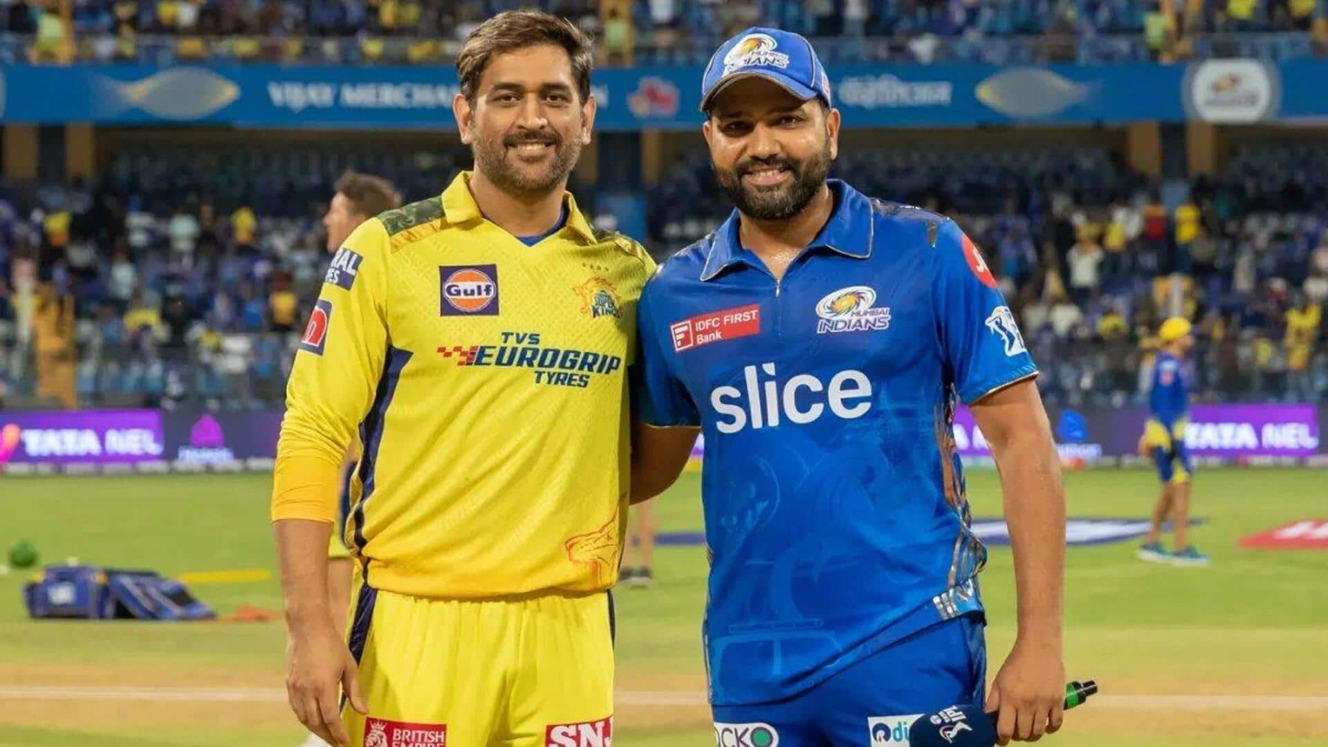 IPL: 15 साल में पहली बार MI बनाम CSK मुकाबले में नहीं खेले रोहित और धोनी