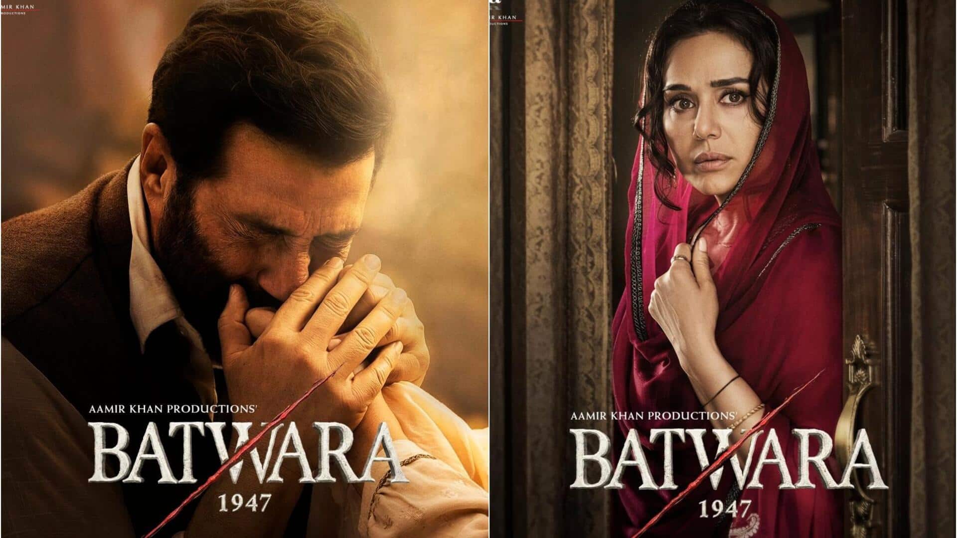 'बटवारा 1947' के पोस्टर में सनी देओल दिखे भावुक, अन्य कलाकारों की झलक भी आई