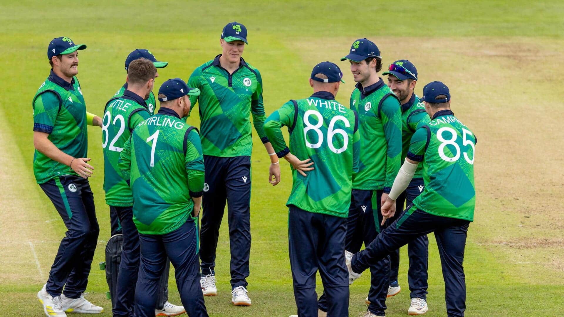 आयरलैंड ने इंग्लैंड के खिलाफ वनडे सीरीज के लिए घोषित की 15 सदस्यीय टीम  