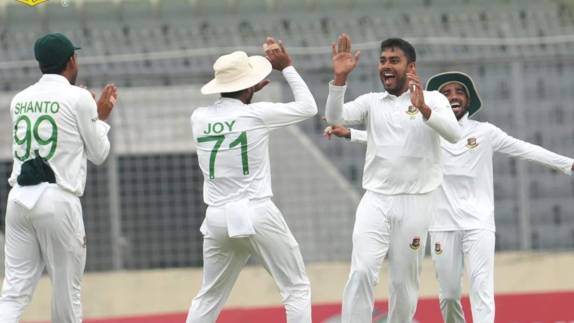 बांग्लादेश बनाम न्यूजीलैंड: मेहदी हसन मिराज ने झटके 3 विकेट, जानिए आंकड़े