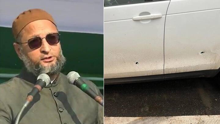 उत्तर प्रदेश: AIMIM प्रमुख असदुद्दीन ओवैसी ने लगाया मेरठ में अपनी कार पर फायरिंग का आरोप