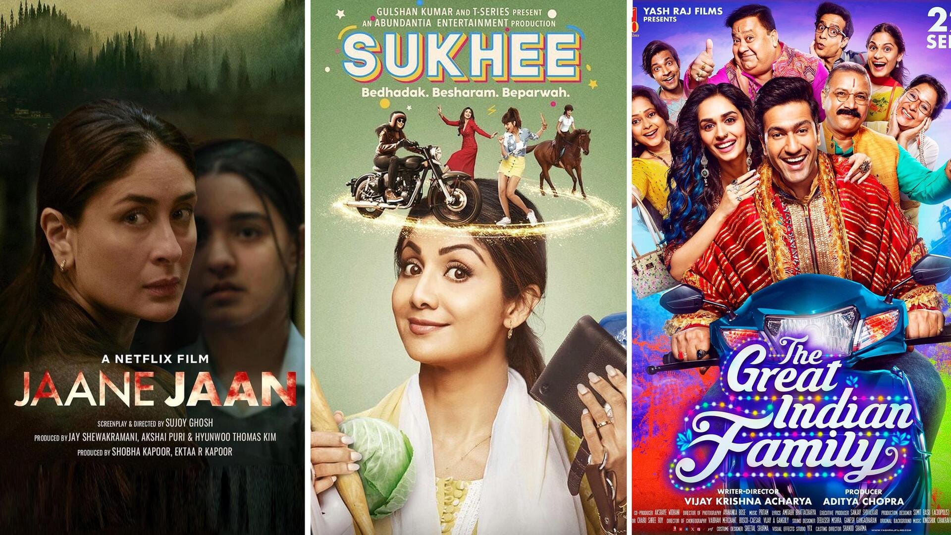 'जाने जान' से 'द ग्रेट इंडियन फैमिली' तक, इस हफ्ते ये फिल्में करेंगी आपका जमकर मनोरंजन