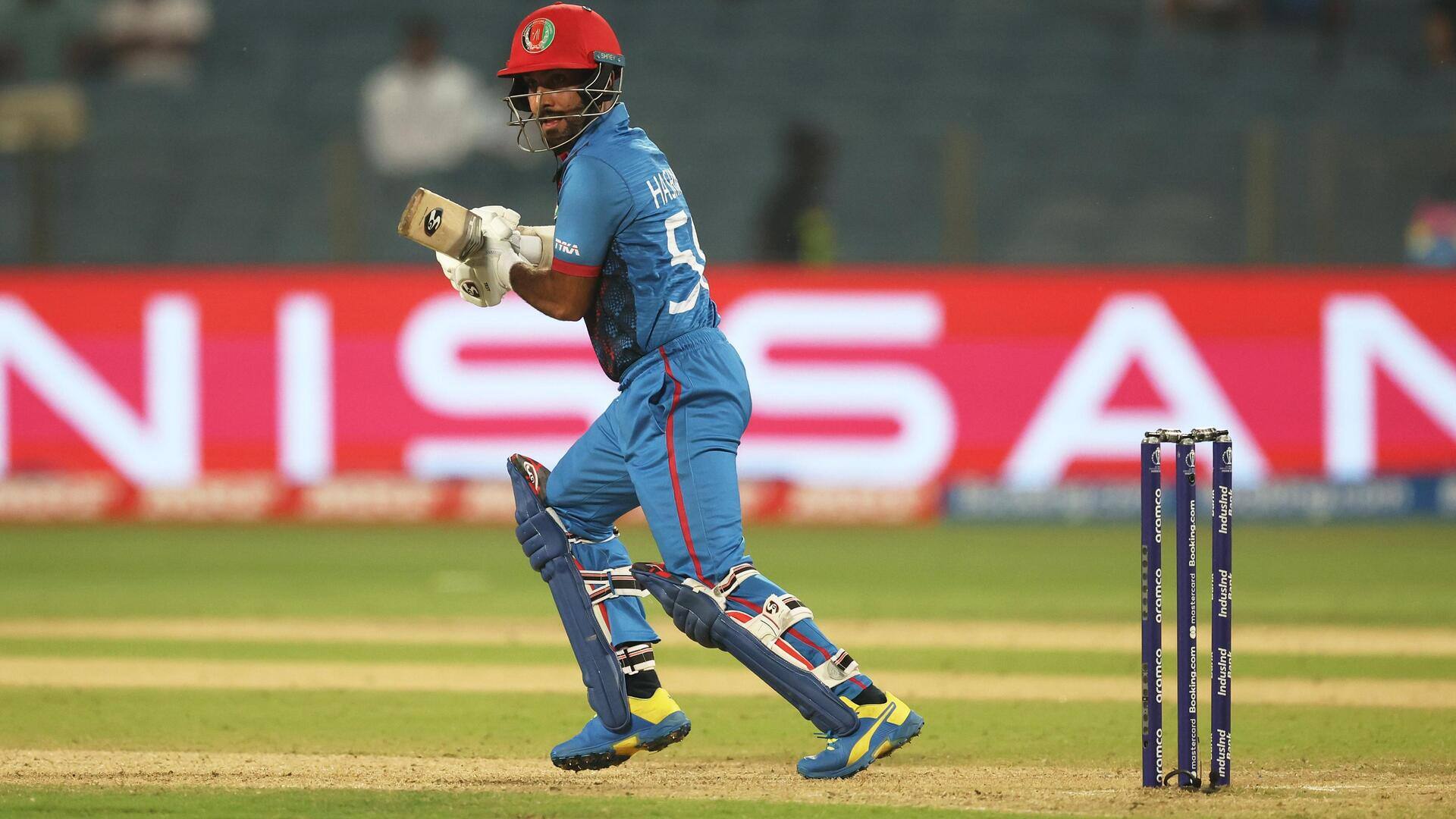 अफगानिस्तान बनाम श्रीलंका: हशमतुल्लाह शहिदी ने लगाया अपना 18वां अर्धशतक, पूरे किए 2,000 वनडे रन 