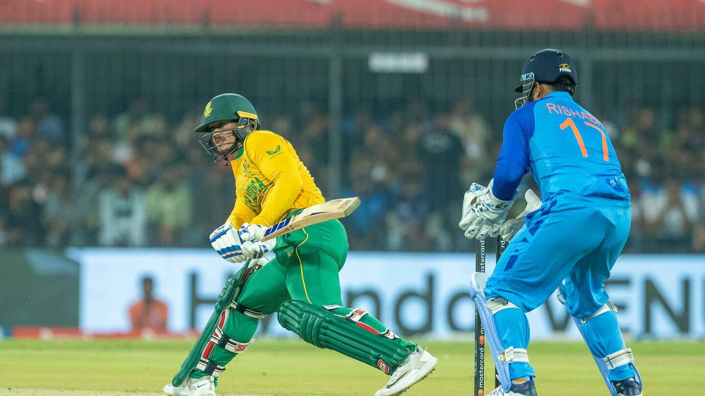 तीसरा टी-20: दक्षिण अफ्रीका ने भारत को दिया 228 रनों का लक्ष्य, रोसौव ने लगाया शतक