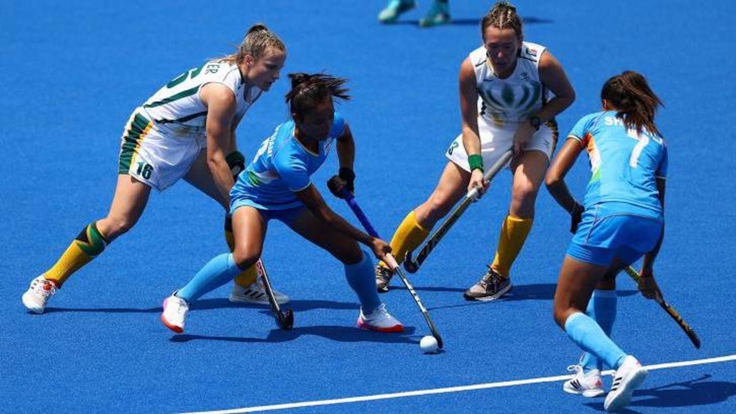 टोक्यो ओलंपिक: दक्षिण अफ्रीका को हराकर भारतीय महिला हॉकी टीम ने जिंदा रखी क्वार्टर-फाइनल की उम्मीदें