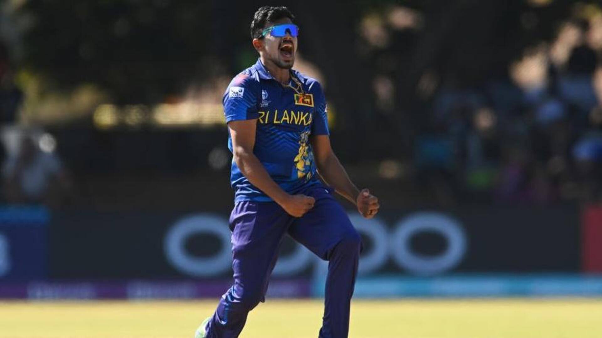 श्रीलंका बनाम वेस्टइंडीज: महेश तीक्षणा ने चटकाए 4 विकेट, जानिए उनके आंकड़े