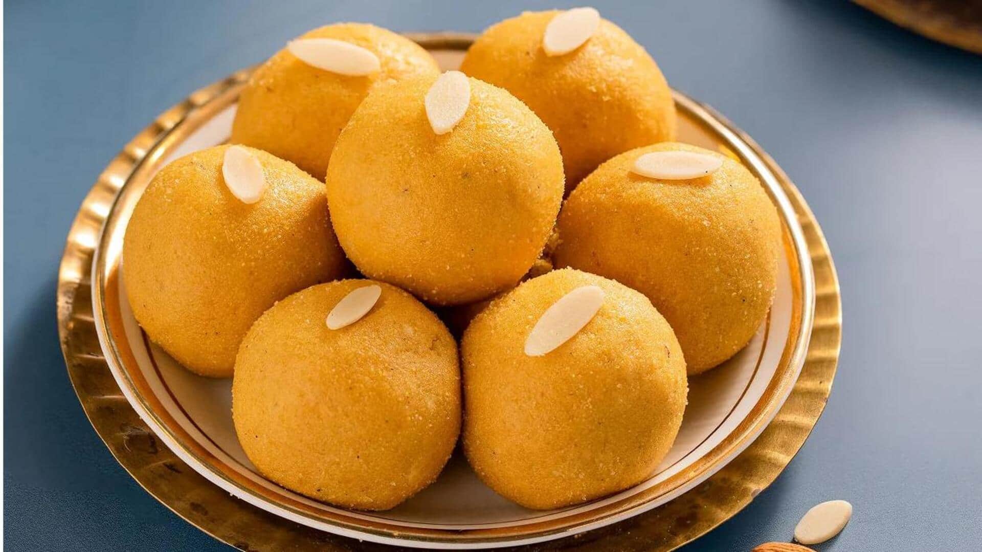 घर पर आसानी से बनाए जा सकते हैं बेसन के लड्डू, जानिए रेसिपी