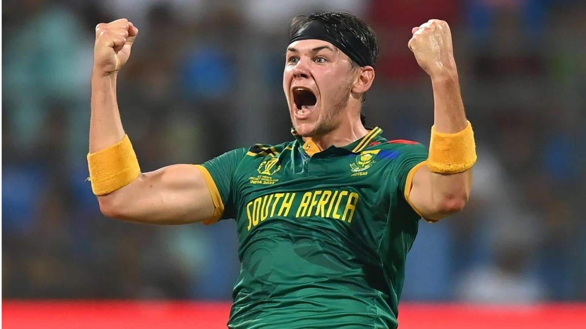 IPL 2026: SRH ने चोटिल डेविड पायने की जगह गेराल्ड कोएट्जी को टीम में शामिल किया