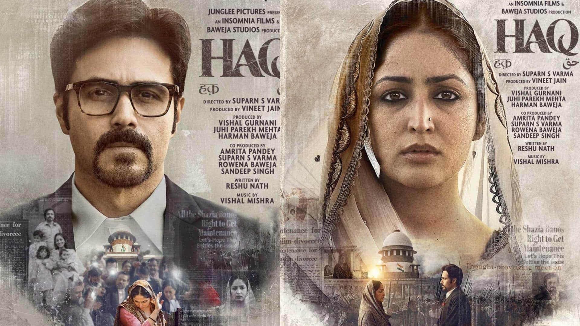 इमरान हाशमी इस दिन से शुरू करेंगे 'हक' की लड़ाई, फिल्म से बाहर आई ये तस्वीरें इमरान हाशमी इस दिन से शुरू करेंगे 'हक' की लड़ाई, फिल्म से बाहर आई ये तस्वीरें