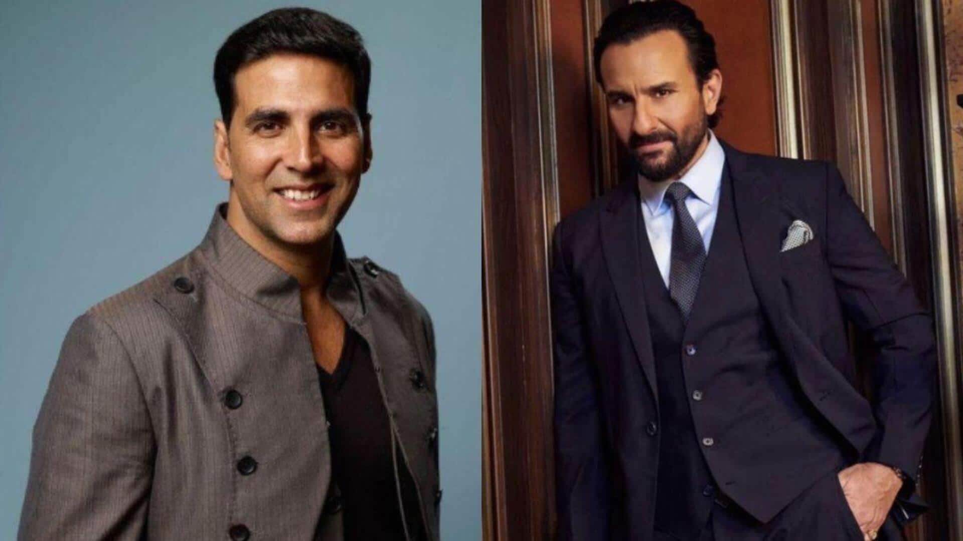 अक्षय कुमार और सैफ अली खान फिर आए साथ, प्रियदर्शन करेंगे फिल्म का निर्देशन अक्षय कुमार और सैफ अली खान फिर आए साथ, प्रियदर्शन करेंगे फिल्म का निर्देशन