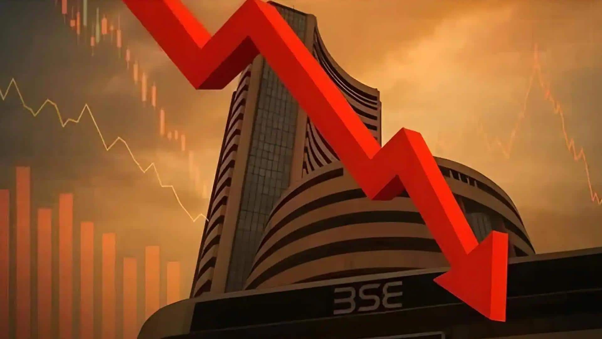 सेंसेक्स-निफ्टी में भारी गिरावट, निवेशकों को 9 लाख करोड़ रुपये का नुकसान; क्यों गिरा बाजार?