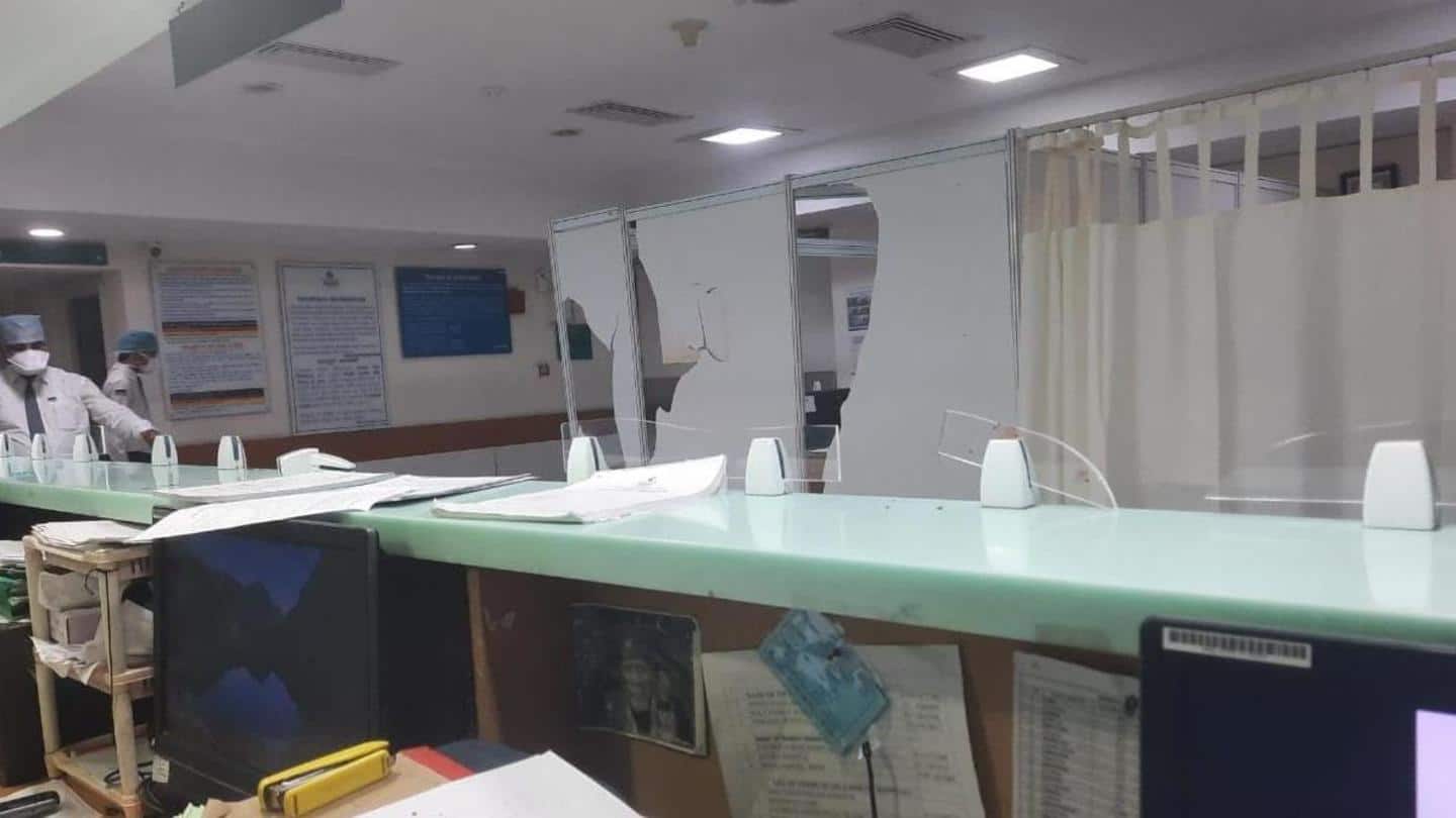 दिल्ली: अपोलो अस्पताल में कोरोना संक्रमित की मौत के बाद परिजनों ने किया चिकित्साकर्मियों पर हमला