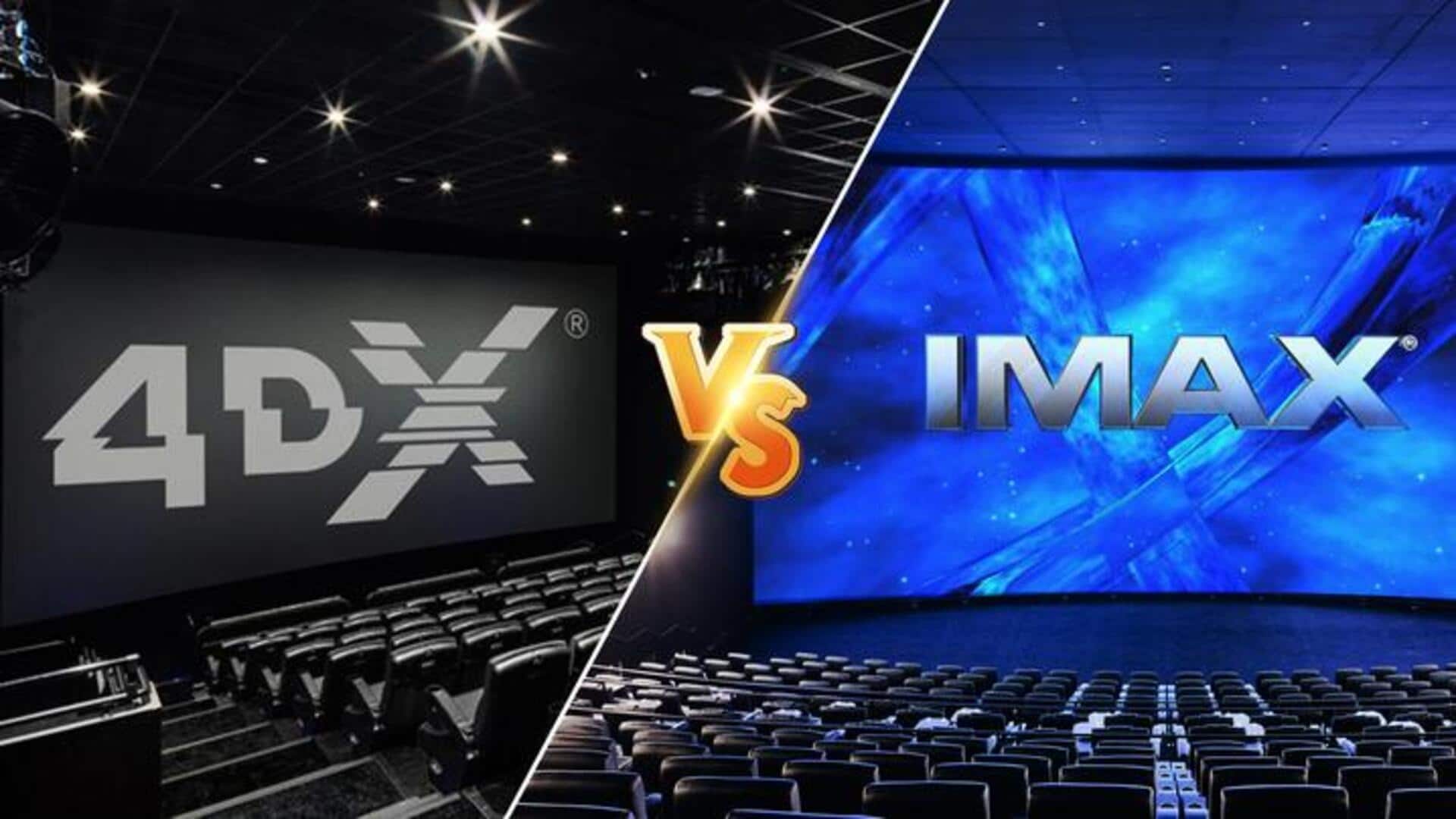#NewsBytesExplainer: क्या है 4DX और IMAX 3D के बीच का अंतर? जानिए इसके बारे में सबकुछ
