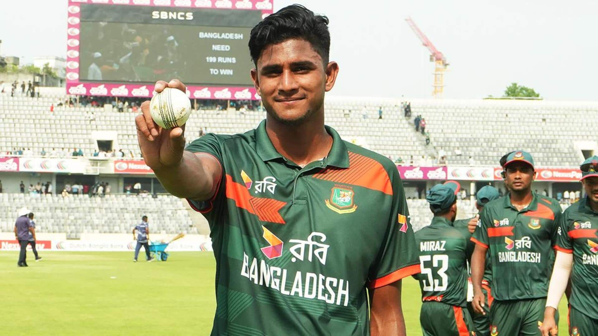 बांग्लादेश ने दूसरे वनडे में न्यूजीलैंड को हराया, सीरीज में 1-1 से बराबरी की