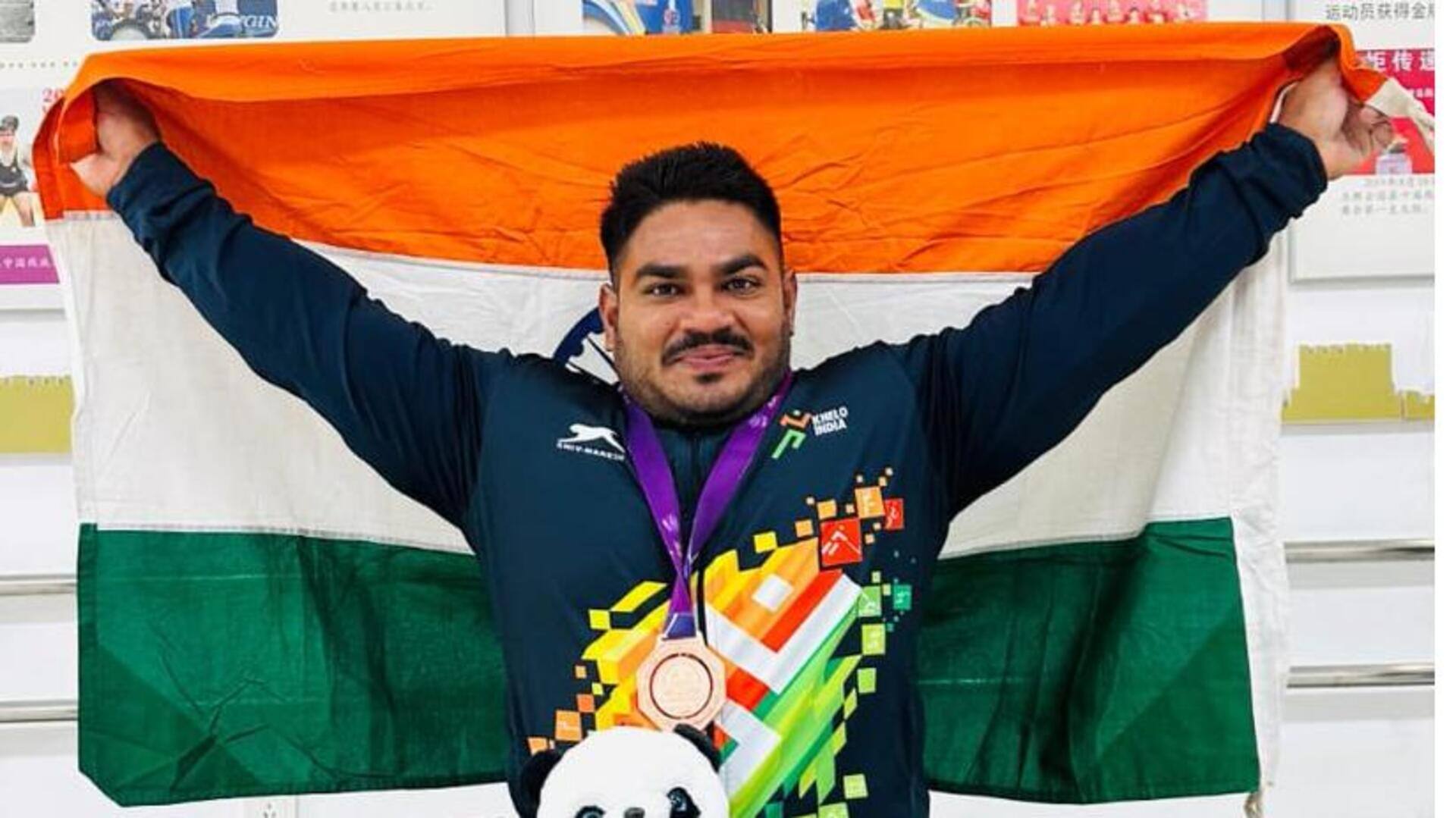 राष्ट्रमंडल खेल 2026: पैरा पॉवरलिफ्टिंग में झंडू कुमार ने जीता कांस्य पदक, भारत का खाता खुला