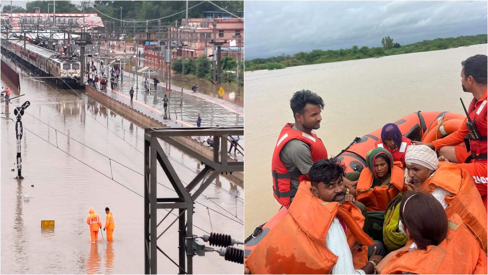 राजस्थान में मानसूनी बारिश ने बिगाड़े हालात, इन राज्यों में भी भारी बारिश का अलर्ट राजस्थान में मानसूनी बारिश ने बिगाड़े हालात, इन राज्यों में भी भारी बारिश का अलर्ट