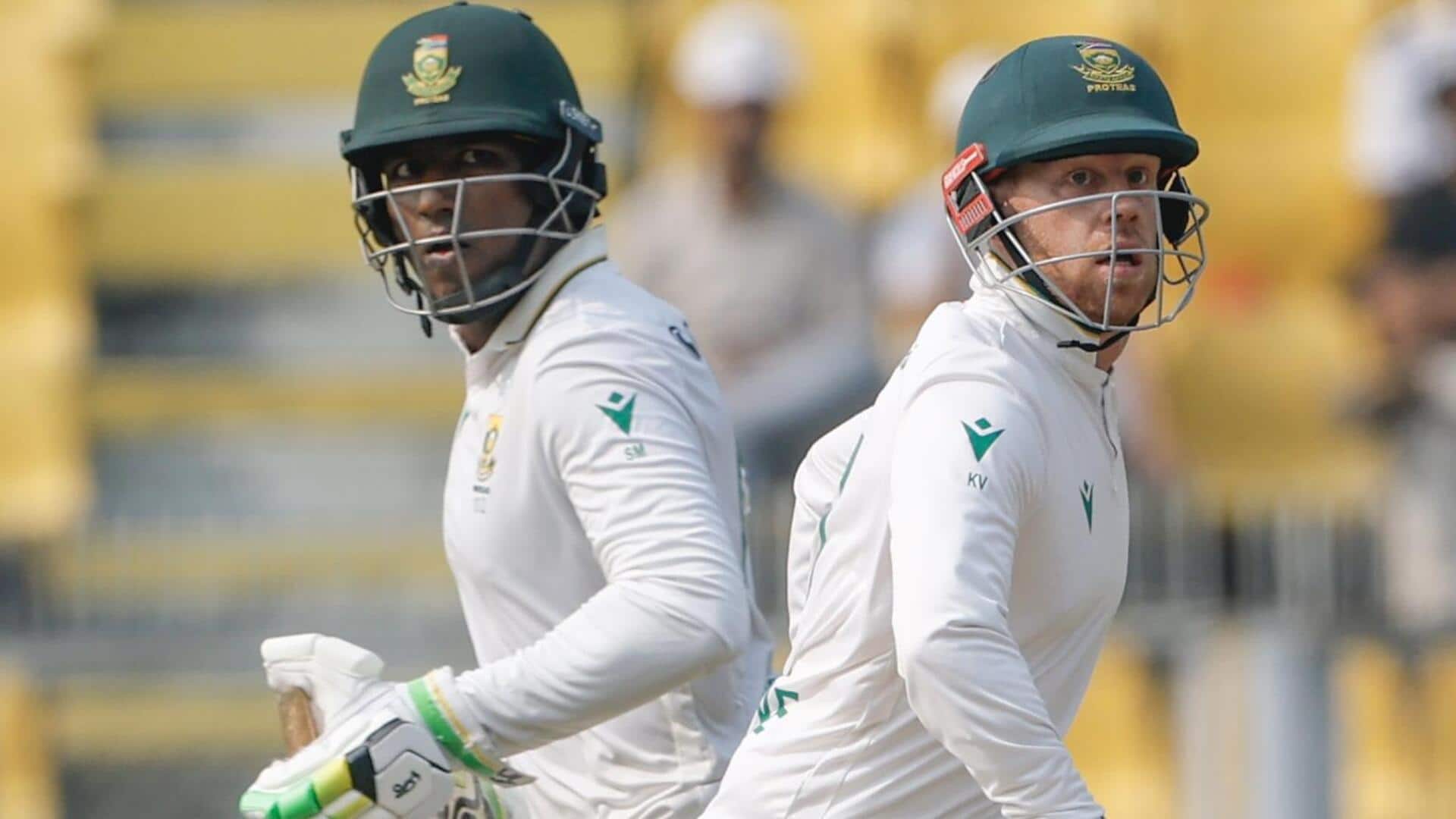 गुवाहाटी टेस्ट: दक्षिण अफ्रीका ने पहली पारी में बनाए 489 रन, भारतीय गेंदबाज रहे बेअसर 