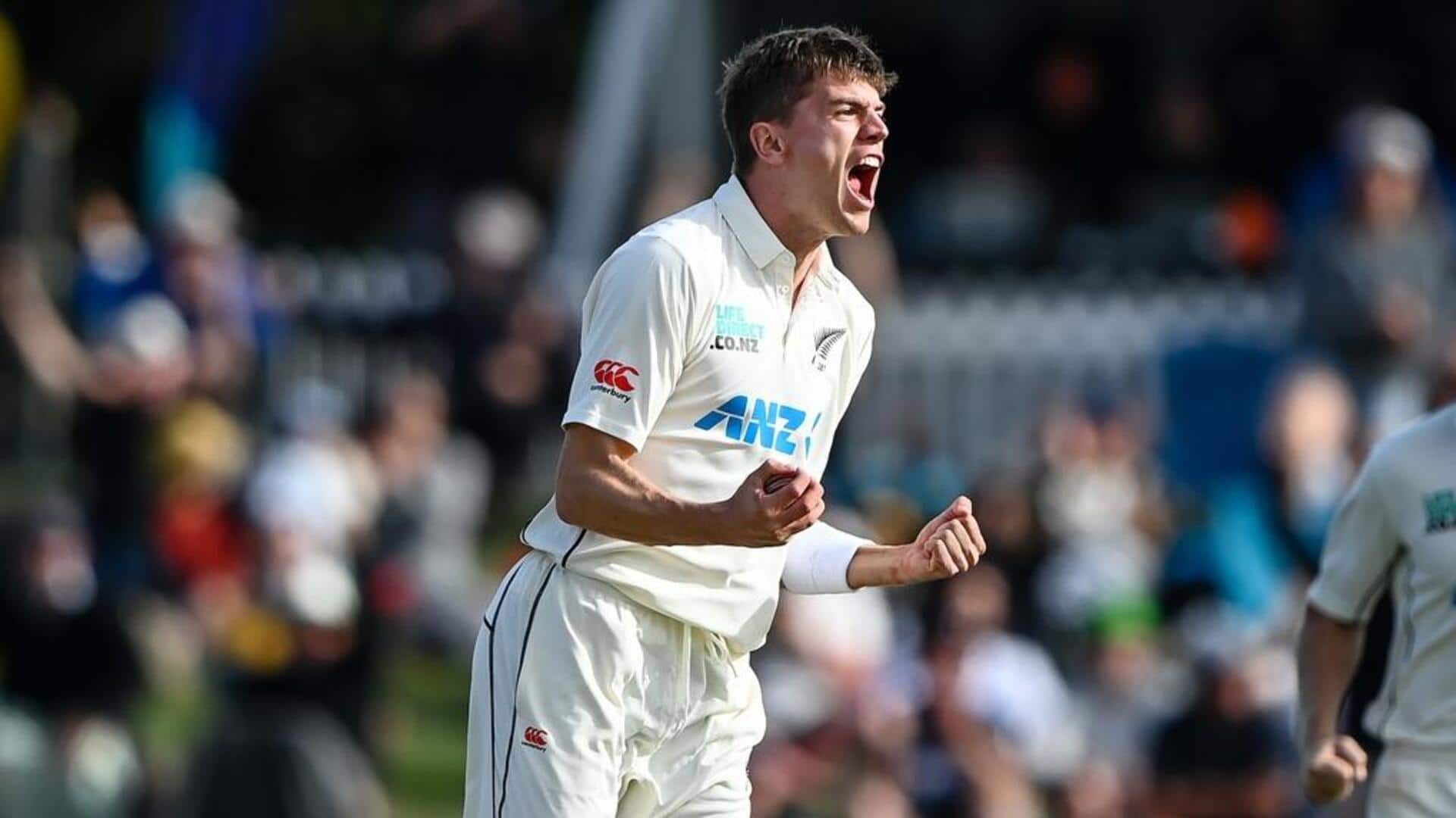 न्यूजीलैंड बनाम ऑस्ट्रेलिया: बेन सियर्स ने डेब्यू टेस्ट में चटकाए 5 विकेट, जानिए उनके आंकड़े