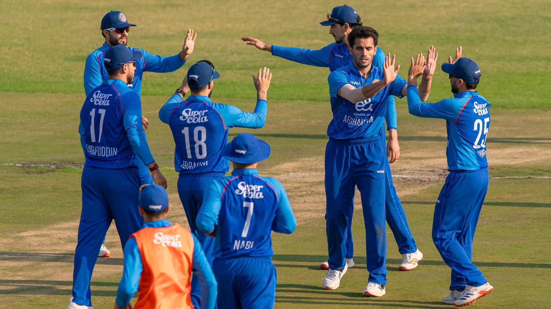 अफगानिस्तान ने तीसरे टी-20 मैच में जिम्बाब्वे को हराया, 3-0 से जीती सीरीज